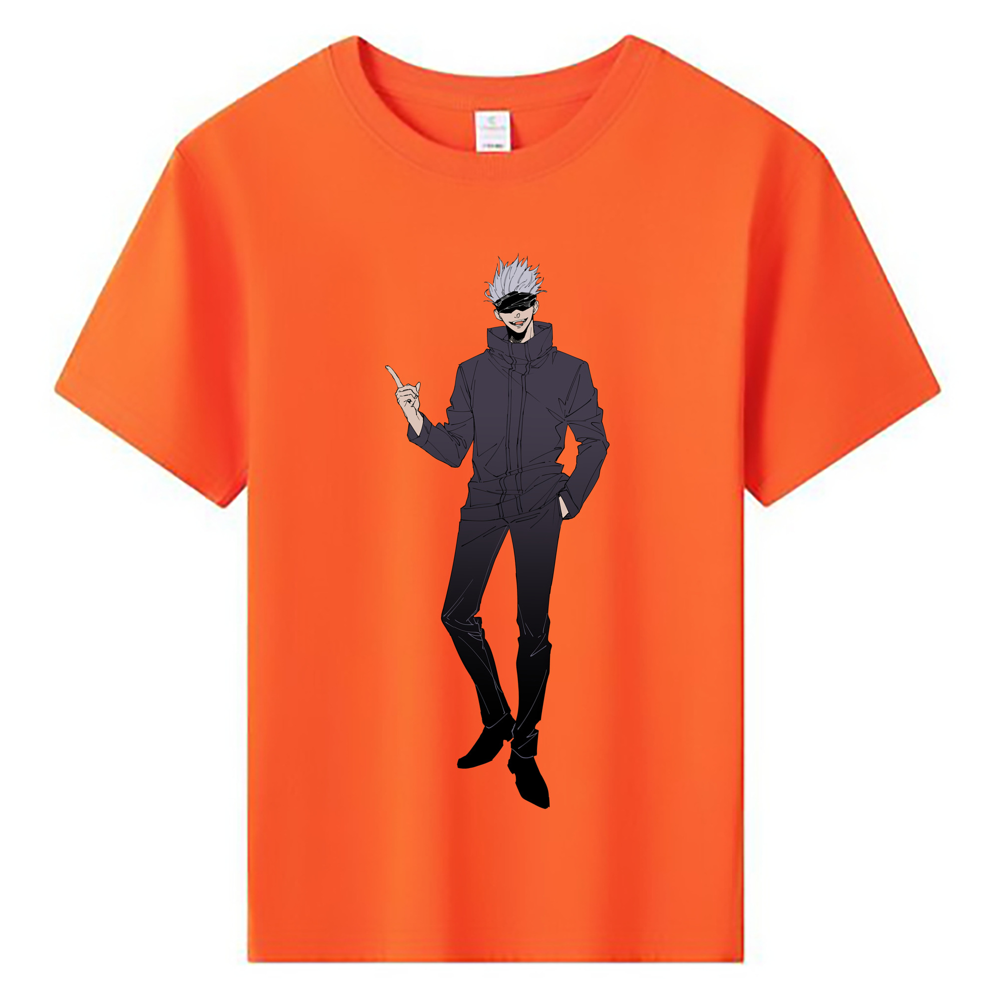 （画像用） 呪術廻戦 Jujutsu Kaisen 綿100％キッズTシャツ（フロントプリント）