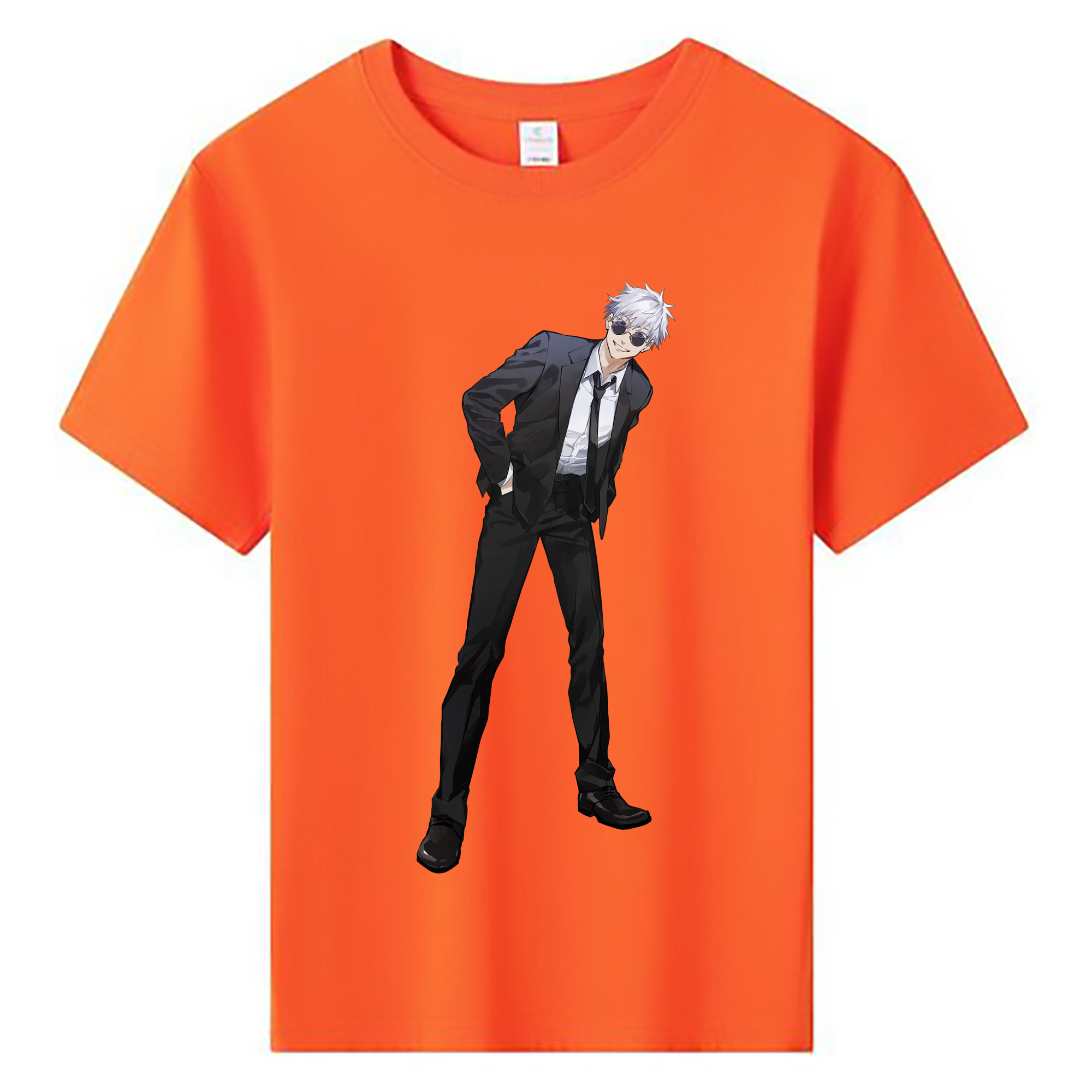 （画像用） 呪術廻戦 Jujutsu Kaisen 綿100％キッズTシャツ（フロントプリント）