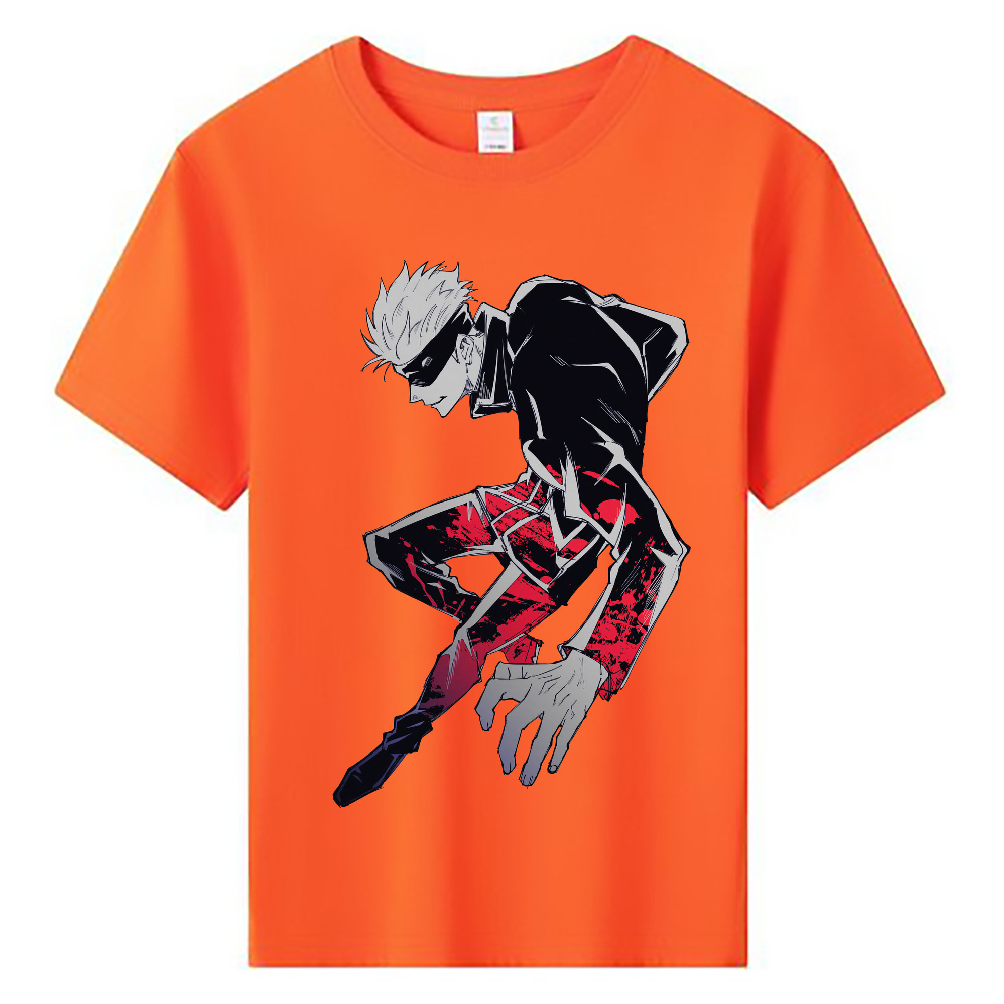（画像用） 呪術廻戦 Jujutsu Kaisen 綿100％キッズTシャツ（フロントプリント）