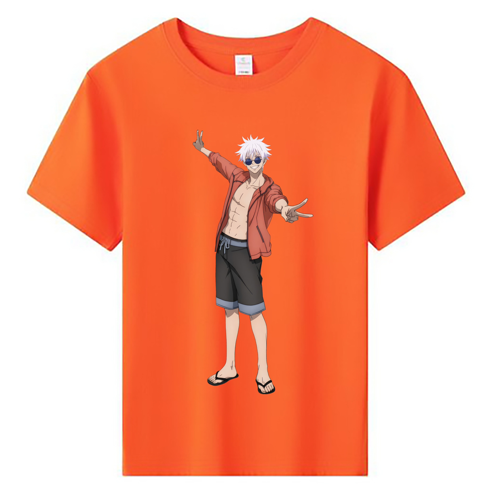 （画像用） 呪術廻戦 Jujutsu Kaisen 綿100％キッズTシャツ（フロントプリント）