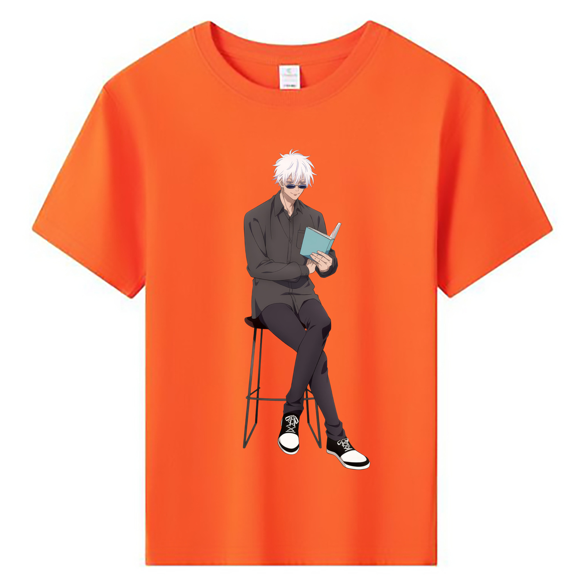 （画像用） 呪術廻戦 Jujutsu Kaisen 綿100％キッズTシャツ（フロントプリント）
