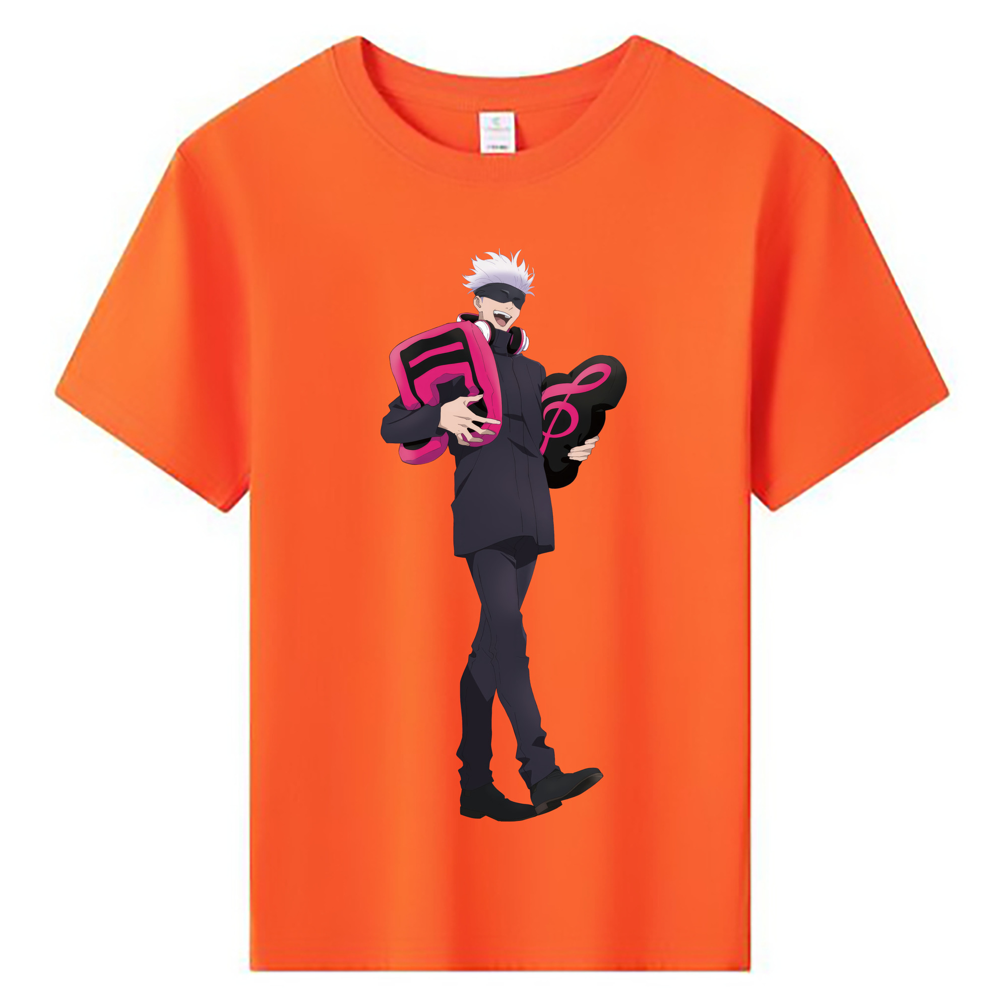 （画像用） 呪術廻戦 Jujutsu Kaisen 綿100％キッズTシャツ（フロントプリント）