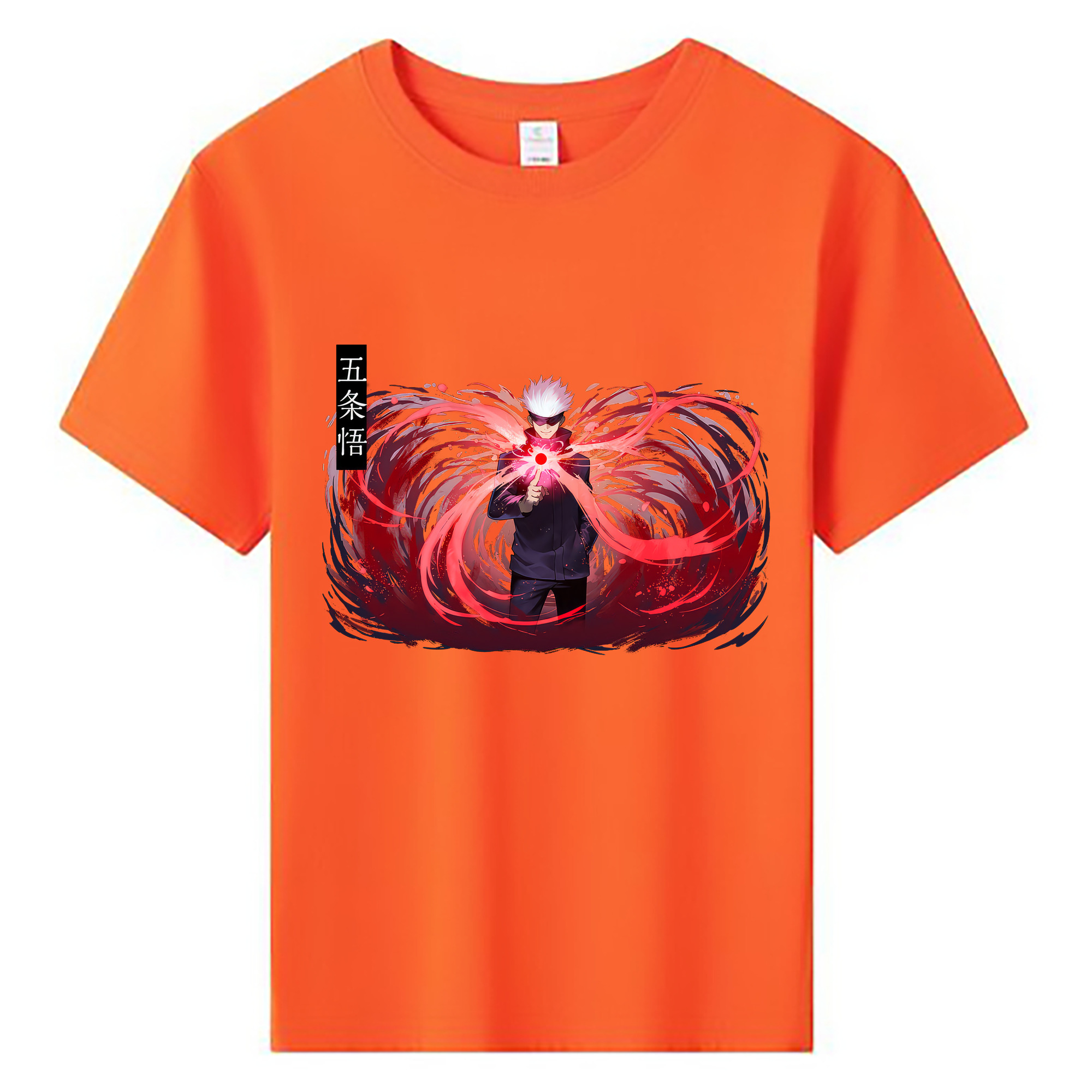 （画像用） 呪術廻戦 Jujutsu Kaisen 綿100％キッズTシャツ（フロントプリント）