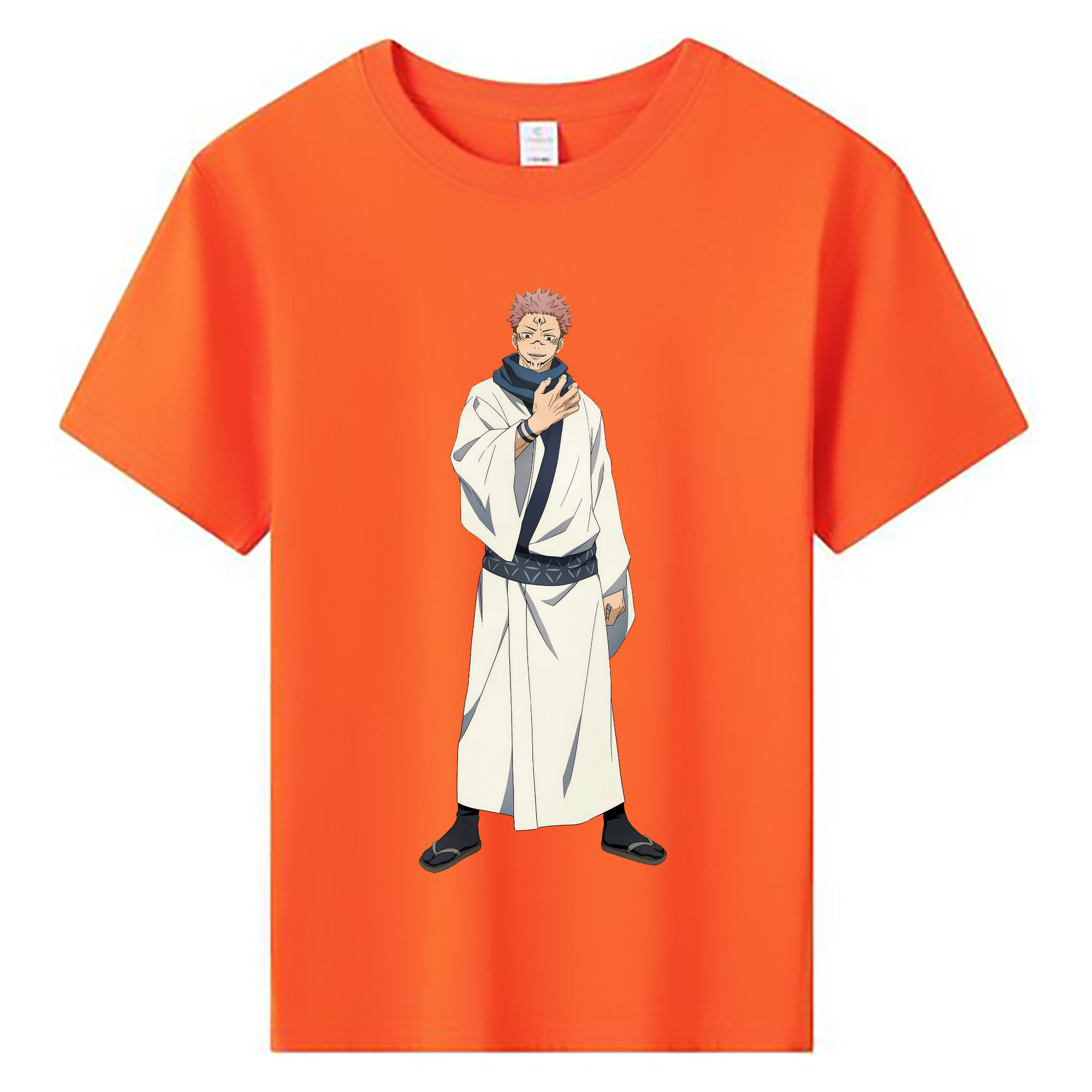（画像用） 呪術廻戦 Jujutsu Kaisen 綿100％キッズTシャツ（フロントプリント）