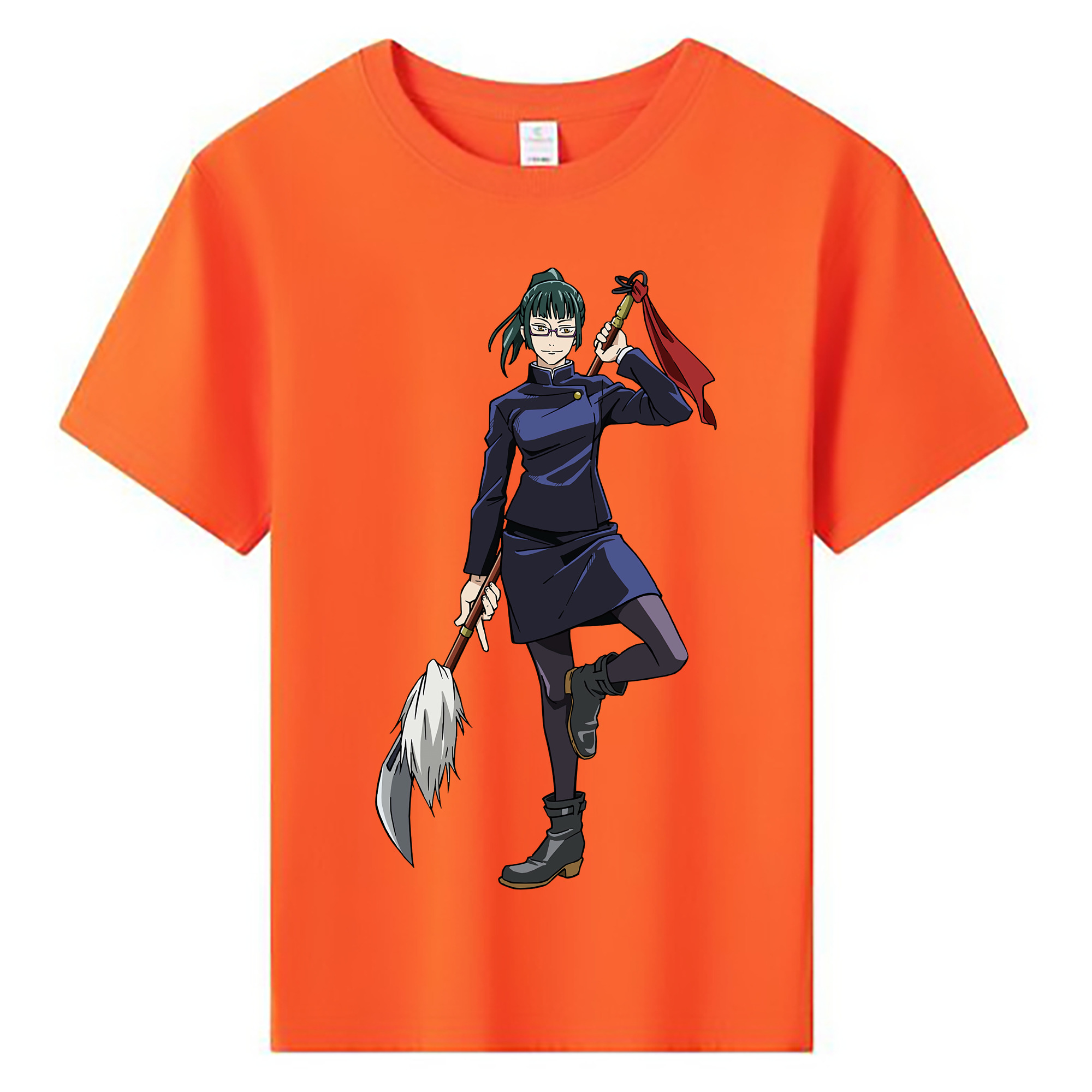 （画像用） 呪術廻戦 Jujutsu Kaisen 綿100％キッズTシャツ（フロントプリント）