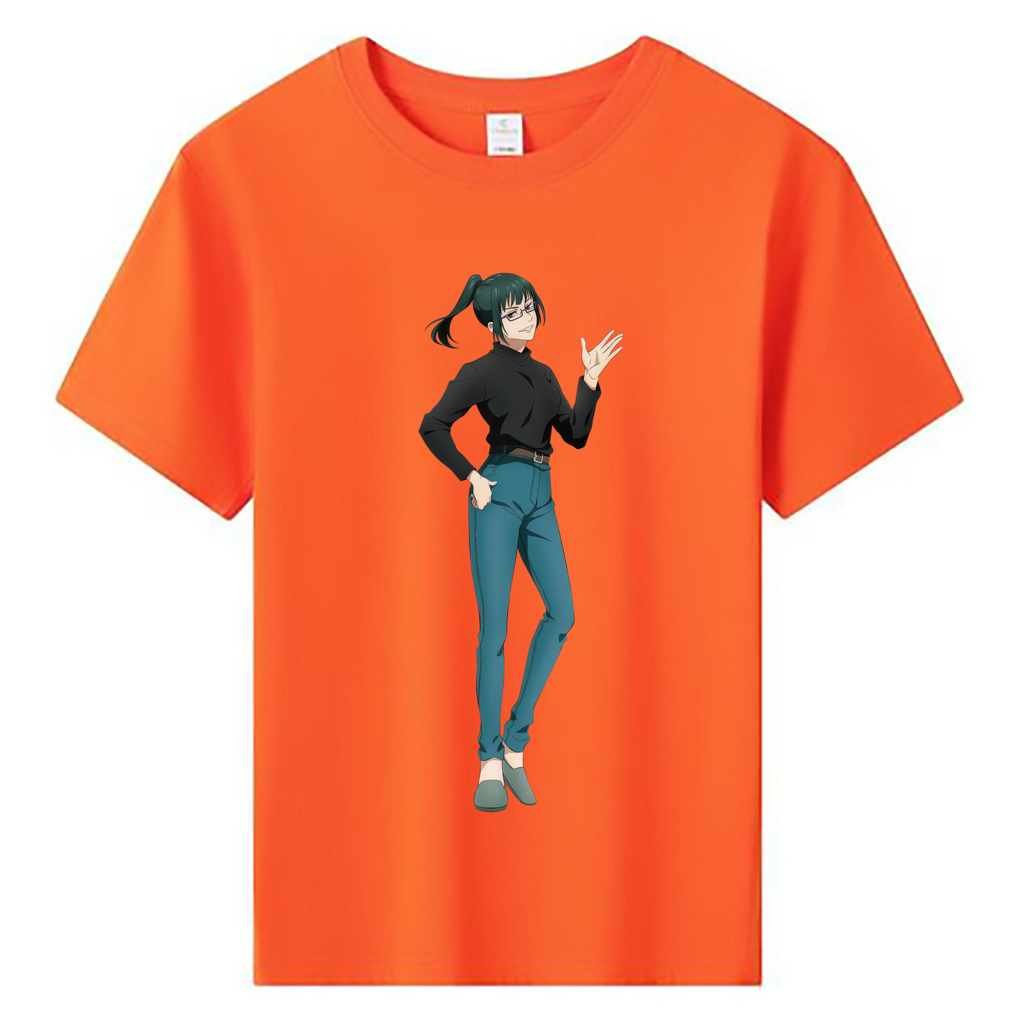（画像用） 呪術廻戦 Jujutsu Kaisen 綿100％キッズTシャツ（フロントプリント）