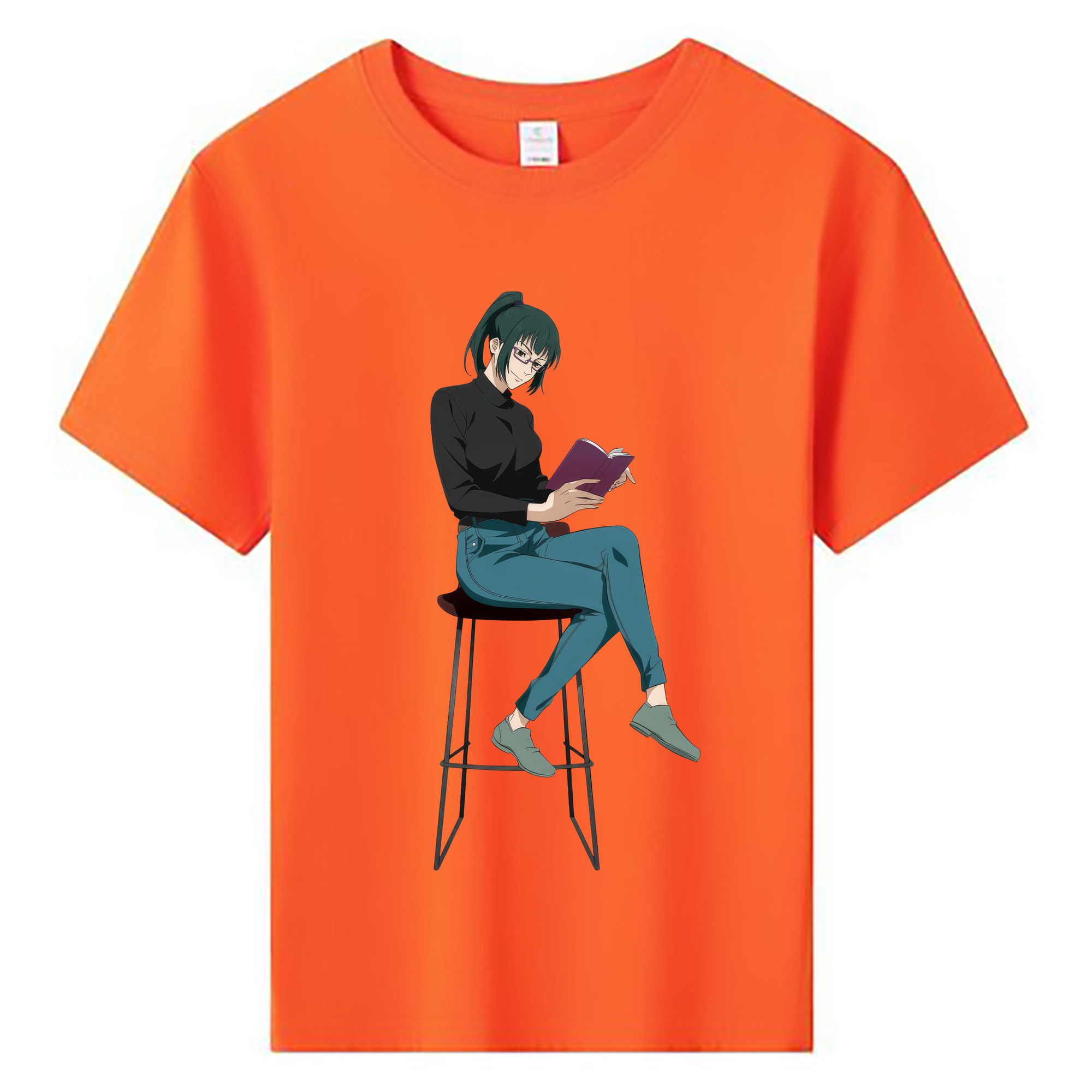 （画像用） 呪術廻戦 Jujutsu Kaisen 綿100％キッズTシャツ（フロントプリント）