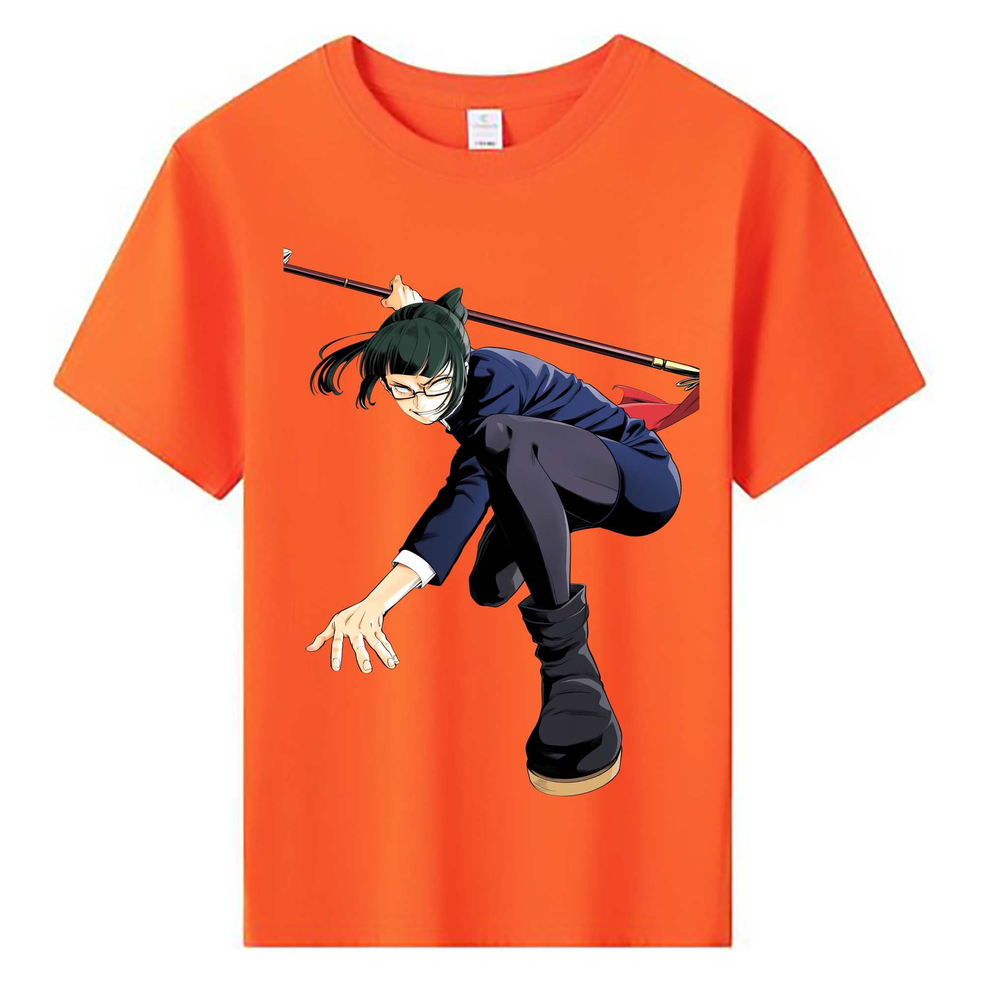 （画像用） 呪術廻戦 Jujutsu Kaisen 綿100％キッズTシャツ（フロントプリント）