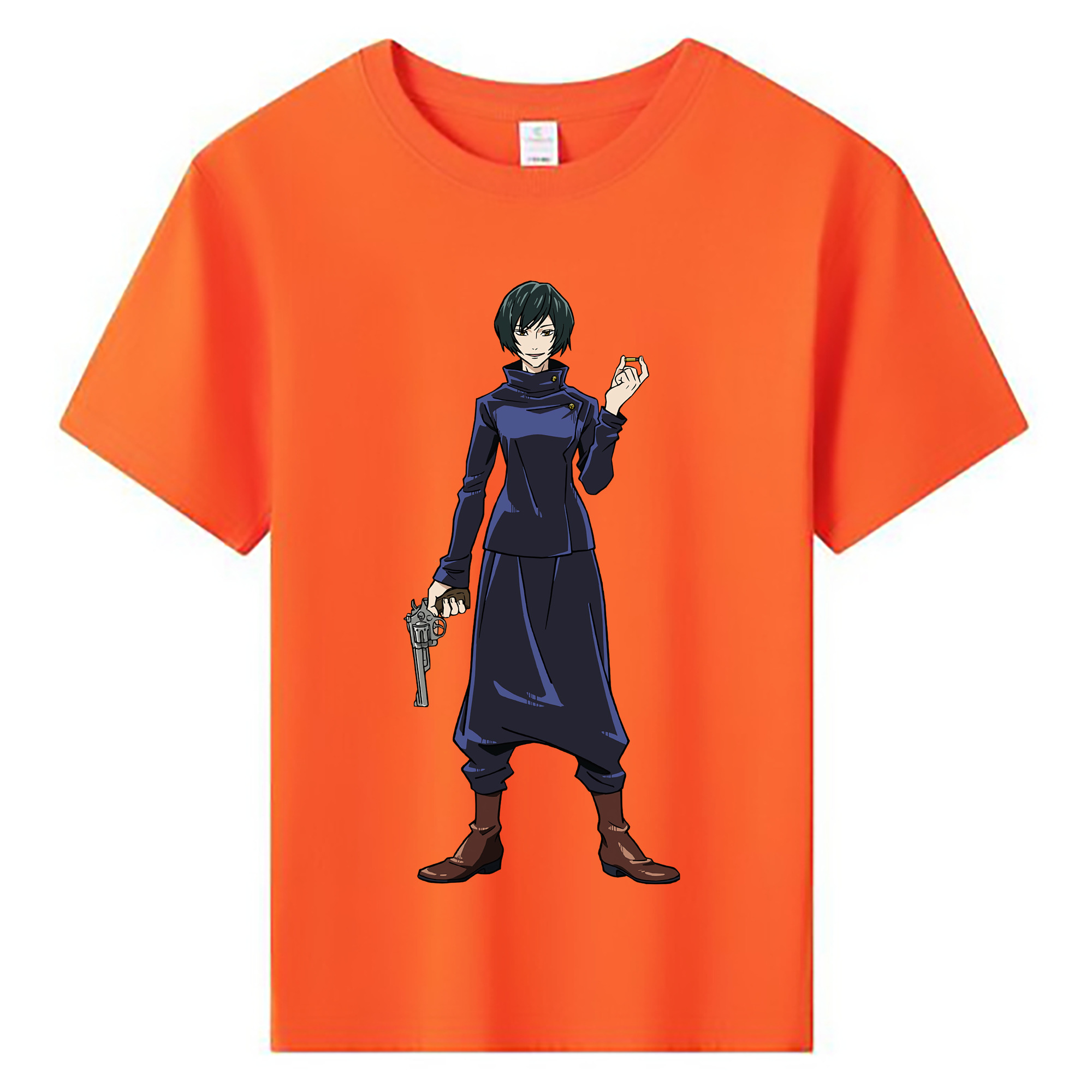 （画像用） 呪術廻戦 Jujutsu Kaisen 綿100％キッズTシャツ（フロントプリント）