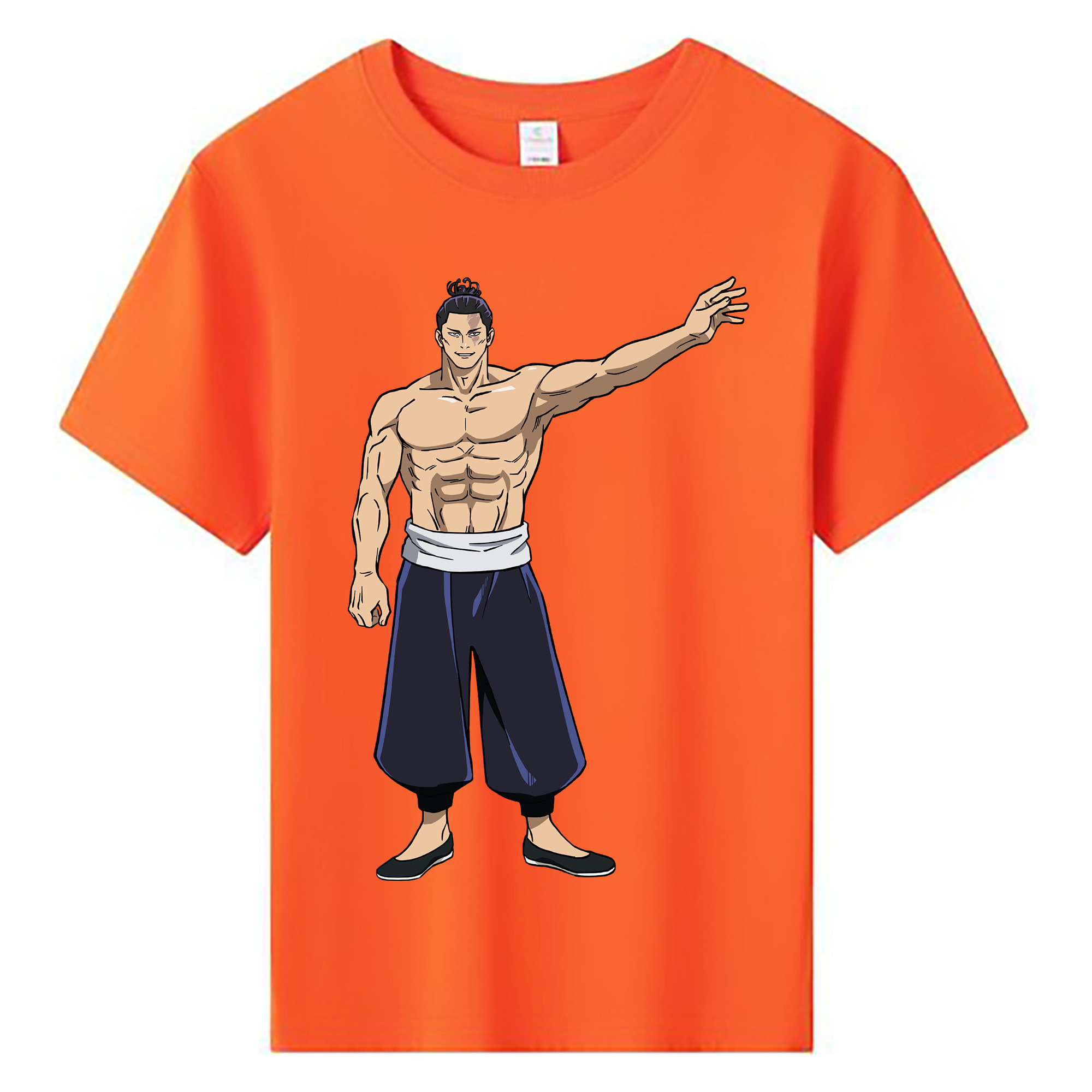 （画像用） 呪術廻戦 Jujutsu Kaisen 綿100％キッズTシャツ（フロントプリント）
