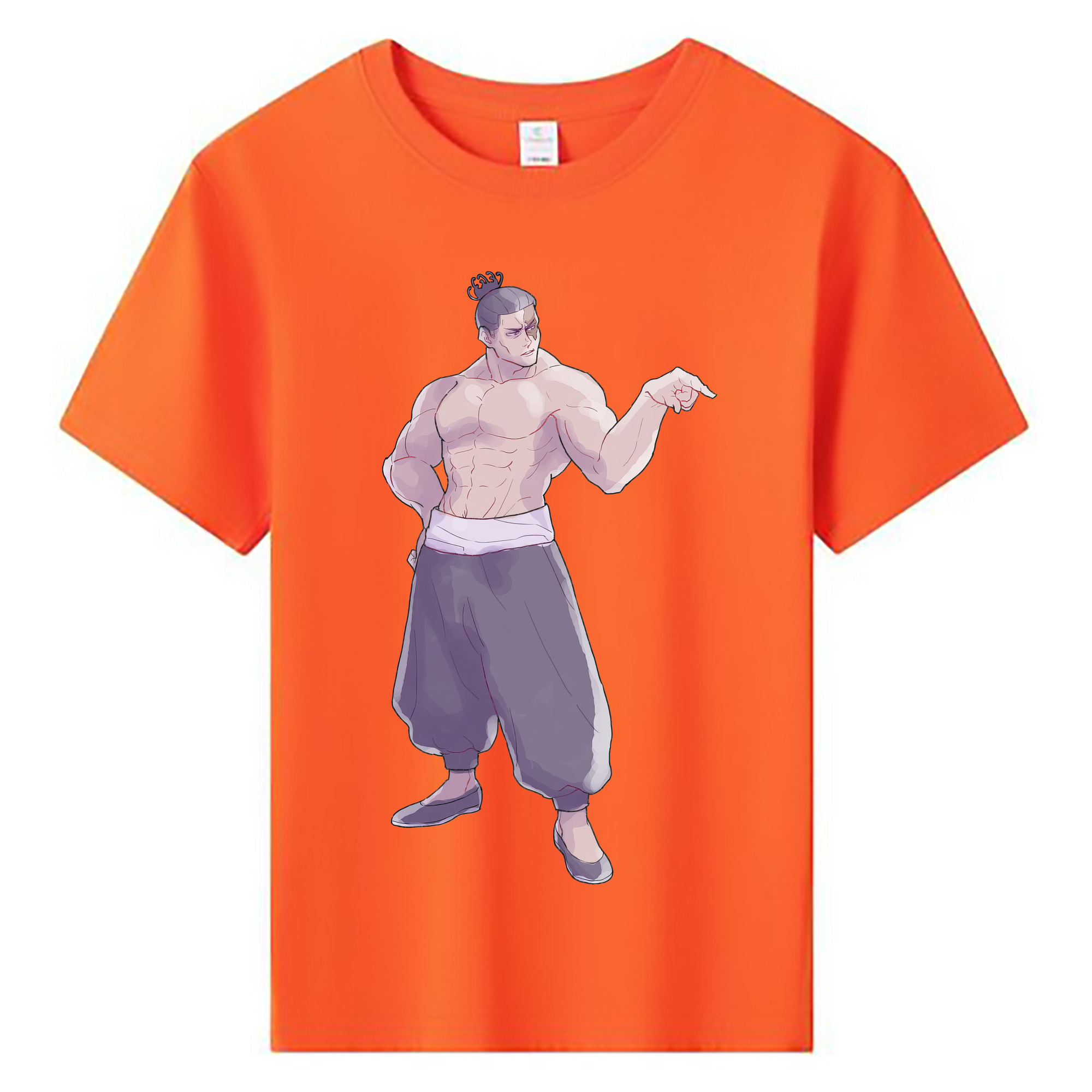 （画像用） 呪術廻戦 Jujutsu Kaisen 綿100％キッズTシャツ（フロントプリント）