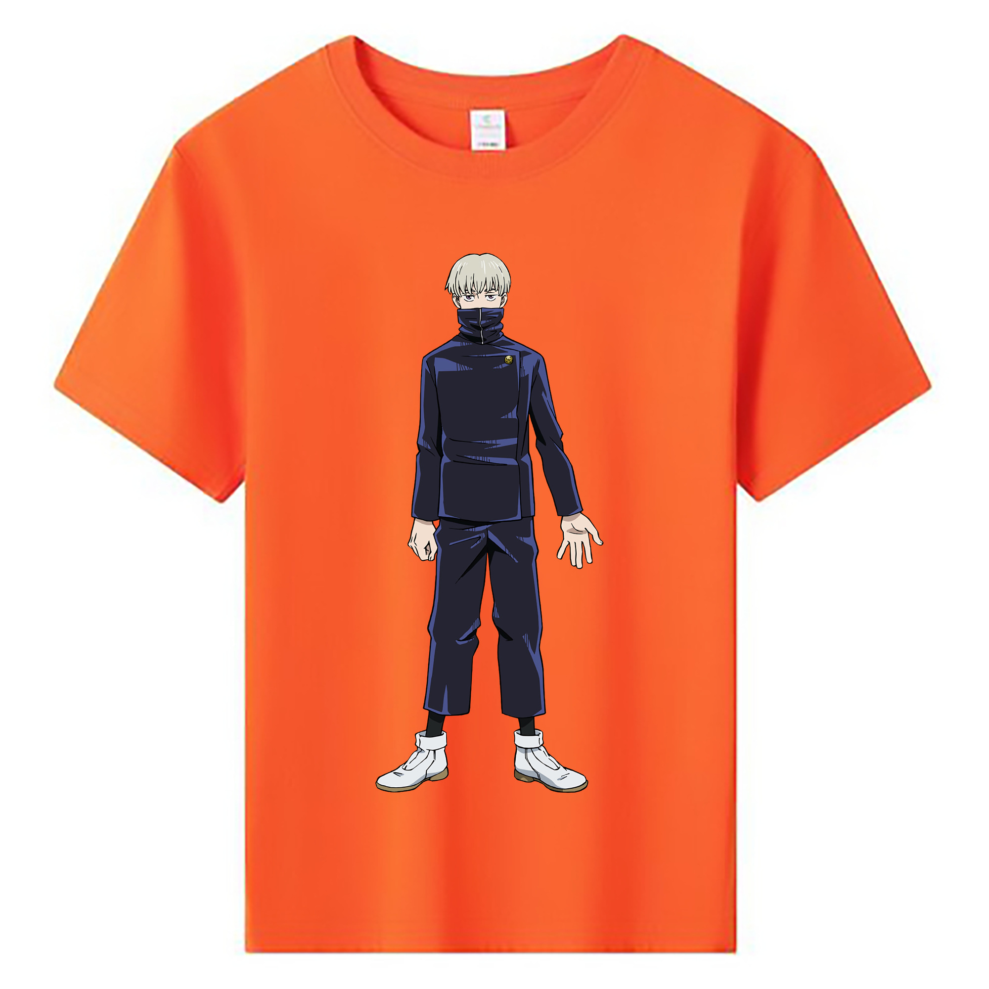 （画像用） 呪術廻戦 Jujutsu Kaisen 綿100％キッズTシャツ（フロントプリント）