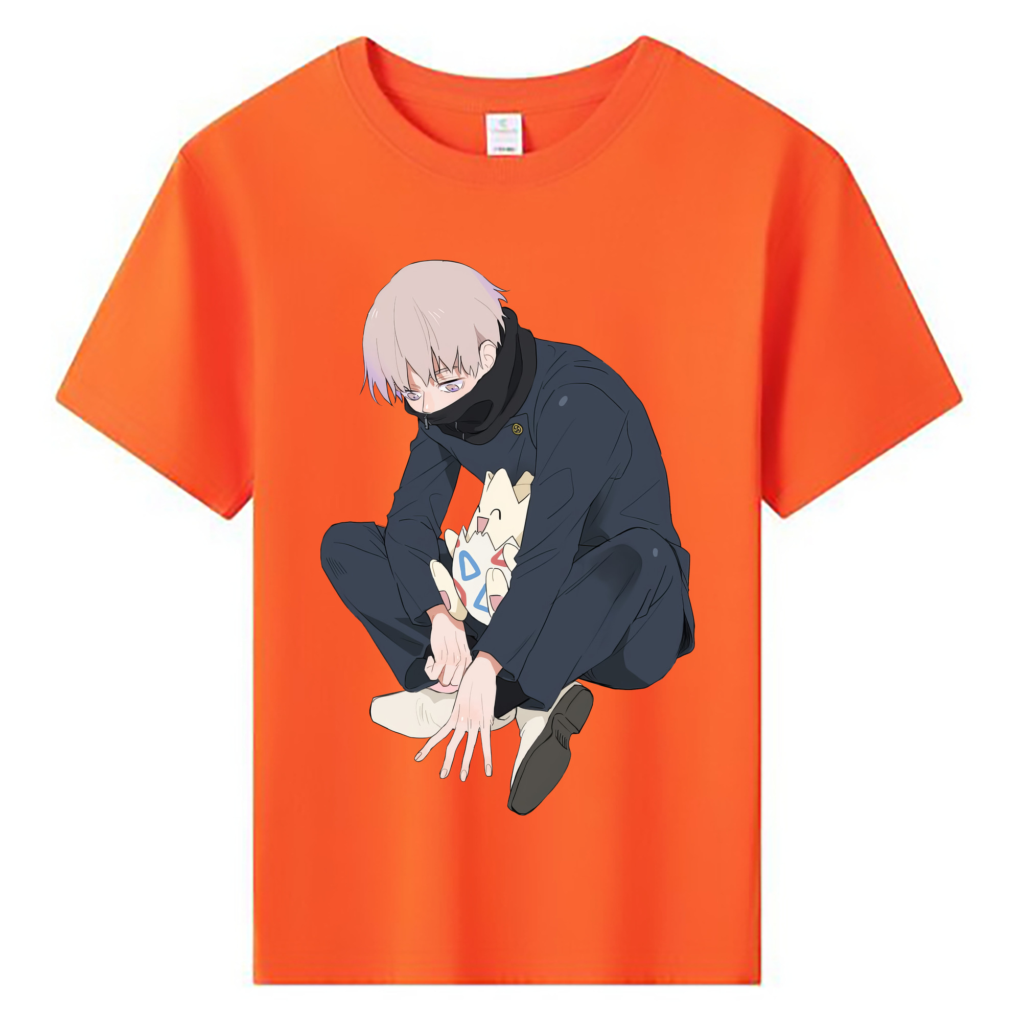 （画像用） 呪術廻戦 Jujutsu Kaisen 綿100％キッズTシャツ（フロントプリント）