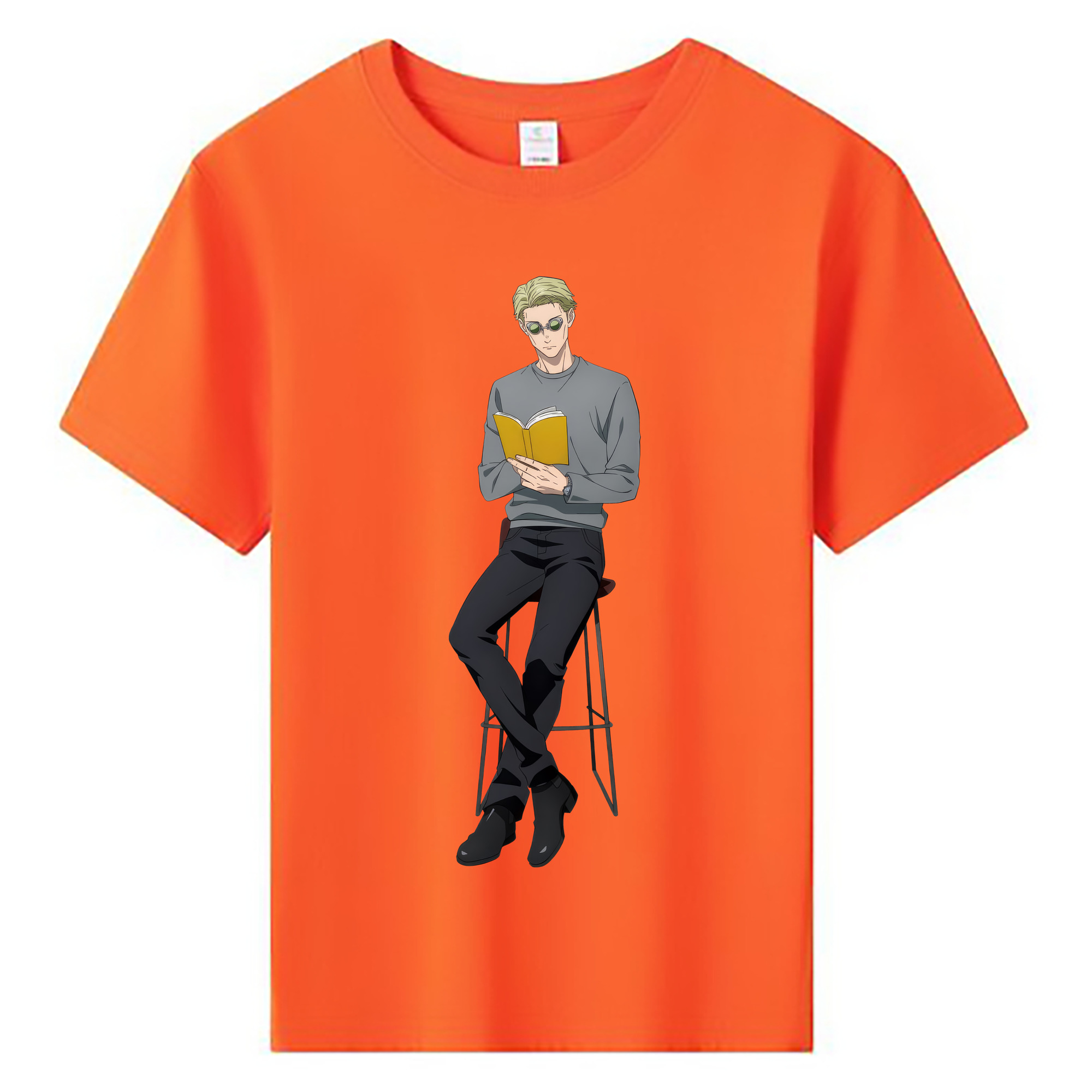 （画像用） 呪術廻戦 Jujutsu Kaisen 綿100％キッズTシャツ（フロントプリント）