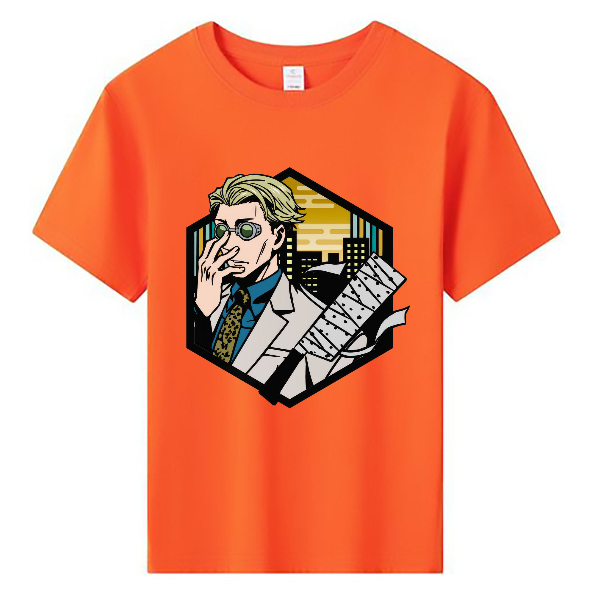 （画像用） 呪術廻戦 Jujutsu Kaisen 綿100％キッズTシャツ（フロントプリント）