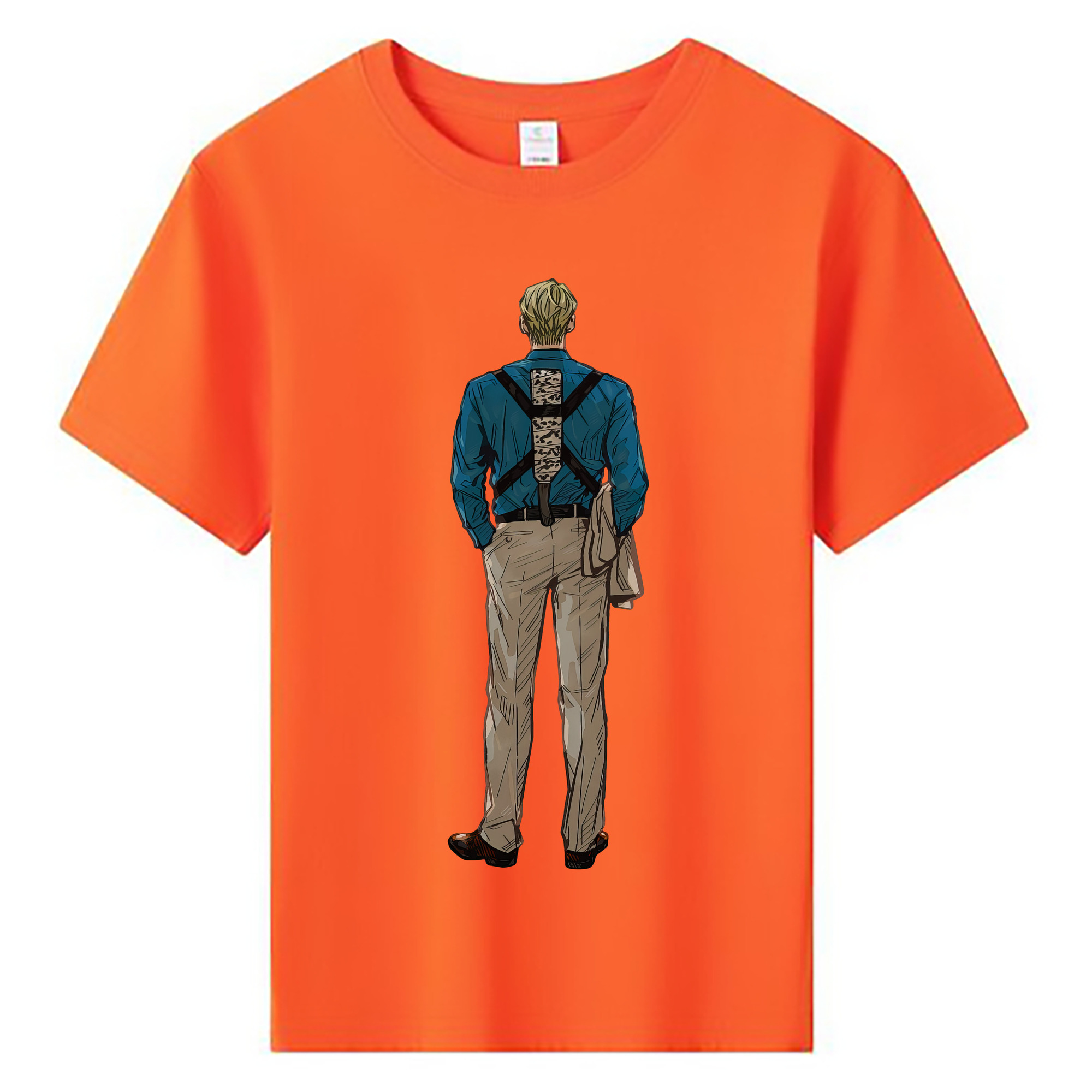 （画像用） 呪術廻戦 Jujutsu Kaisen 綿100％キッズTシャツ（フロントプリント）