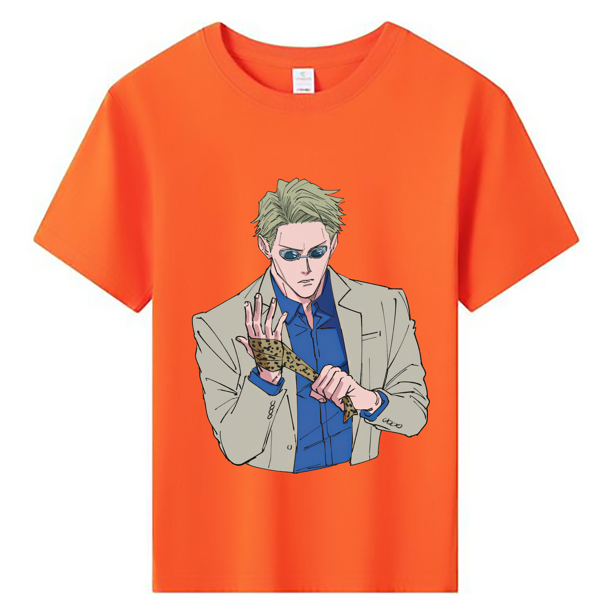 （画像用） 呪術廻戦 Jujutsu Kaisen 綿100％キッズTシャツ（フロントプリント）