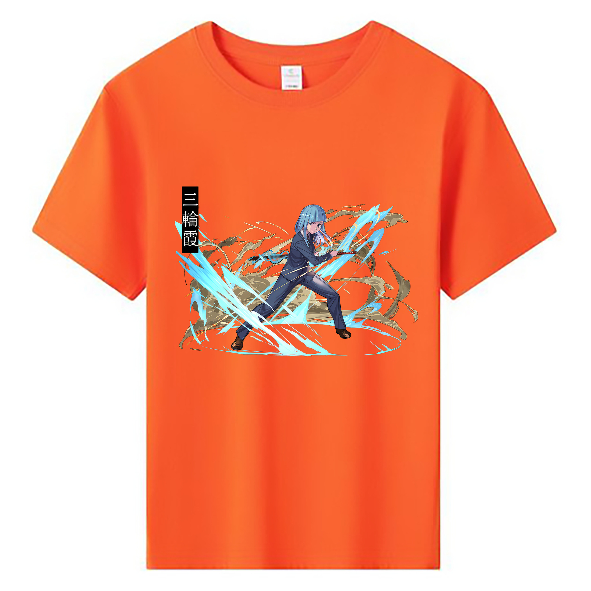 （画像用） 呪術廻戦 Jujutsu Kaisen 綿100％キッズTシャツ（フロントプリント）