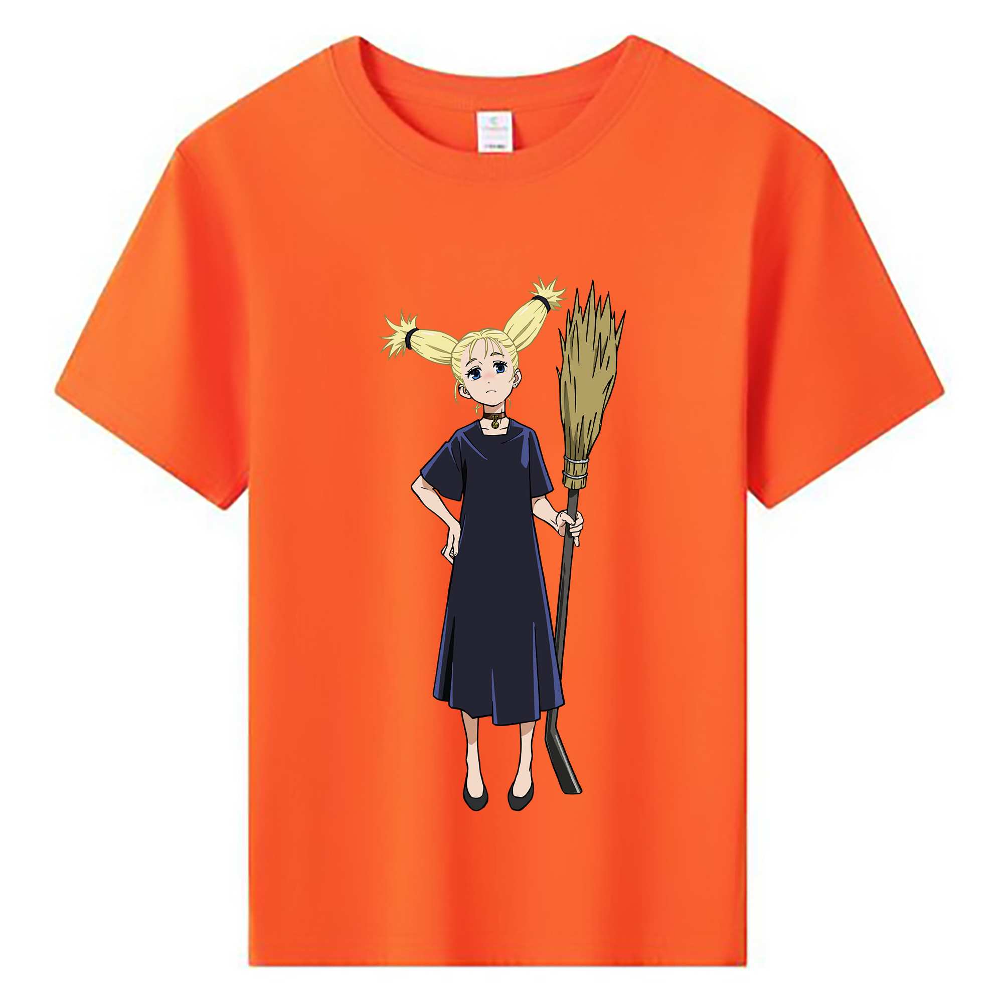 （画像用） 呪術廻戦 Jujutsu Kaisen 綿100％キッズTシャツ（フロントプリント）