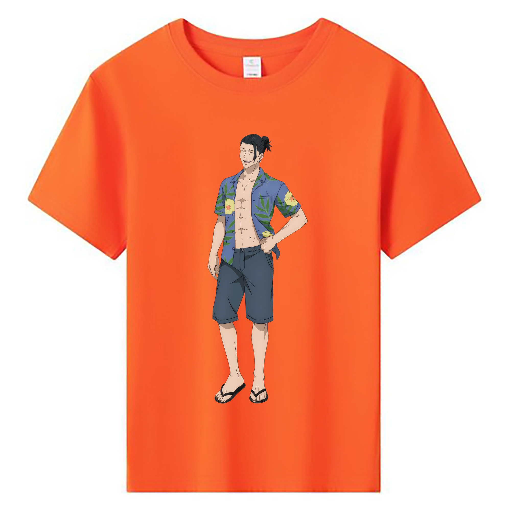 （画像用） 呪術廻戦 Jujutsu Kaisen 綿100％キッズTシャツ（フロントプリント）