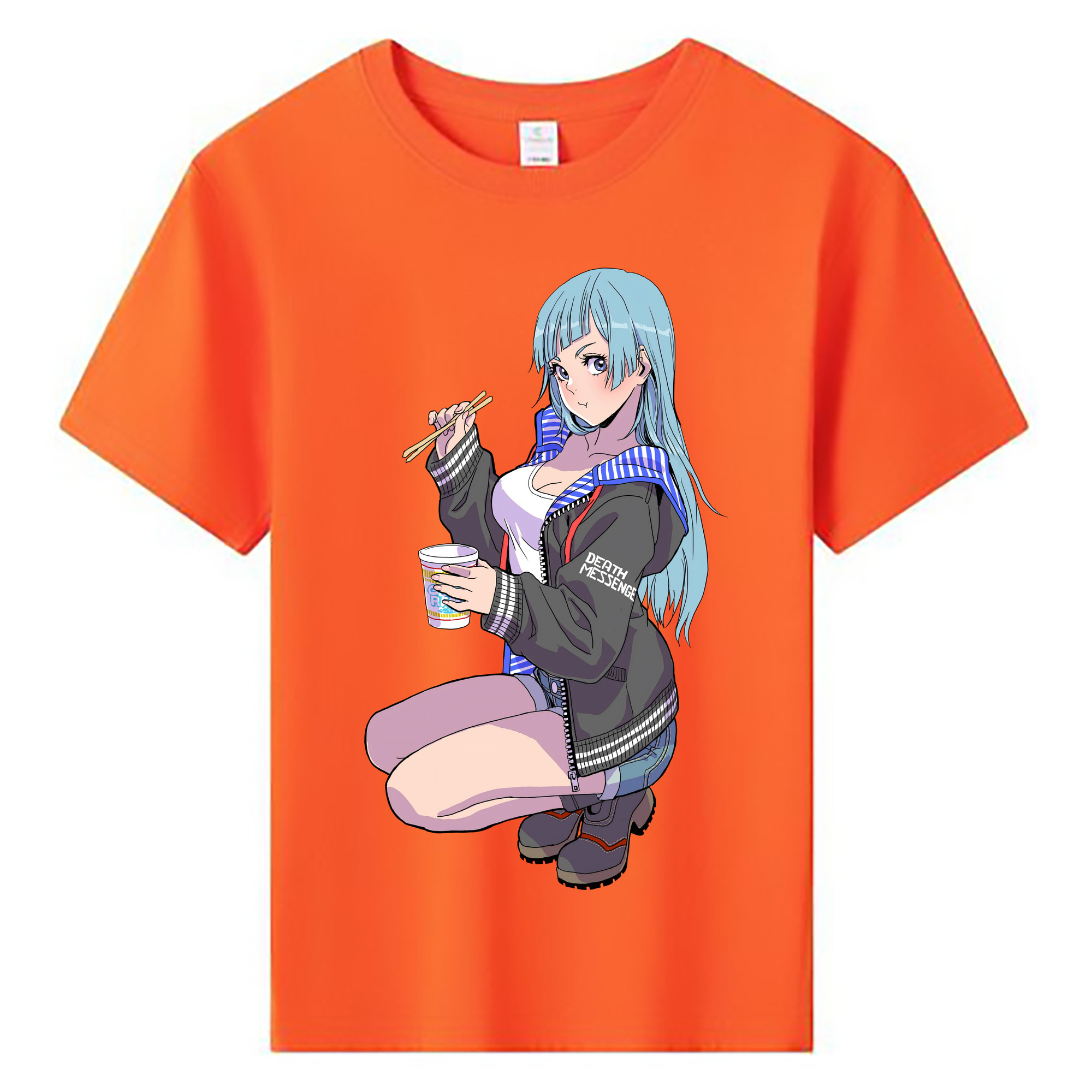 （画像用） 呪術廻戦 Jujutsu Kaisen 綿100％キッズTシャツ（フロントプリント）