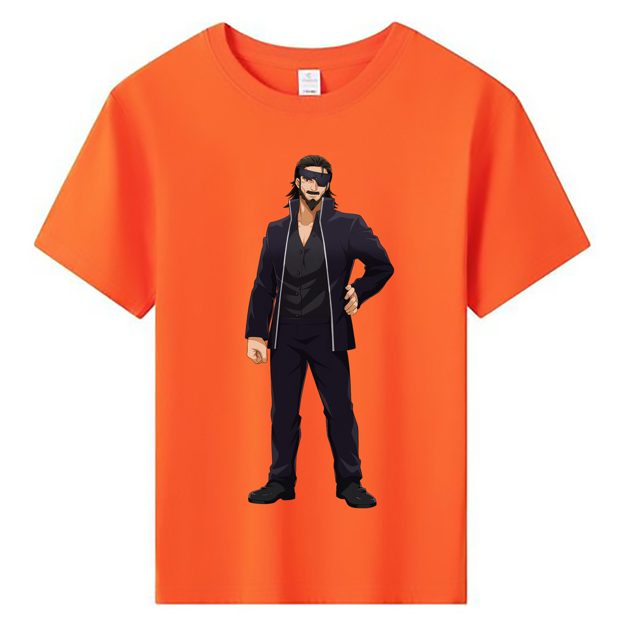 （画像用） 呪術廻戦 Jujutsu Kaisen 綿100％キッズTシャツ（フロントプリント）