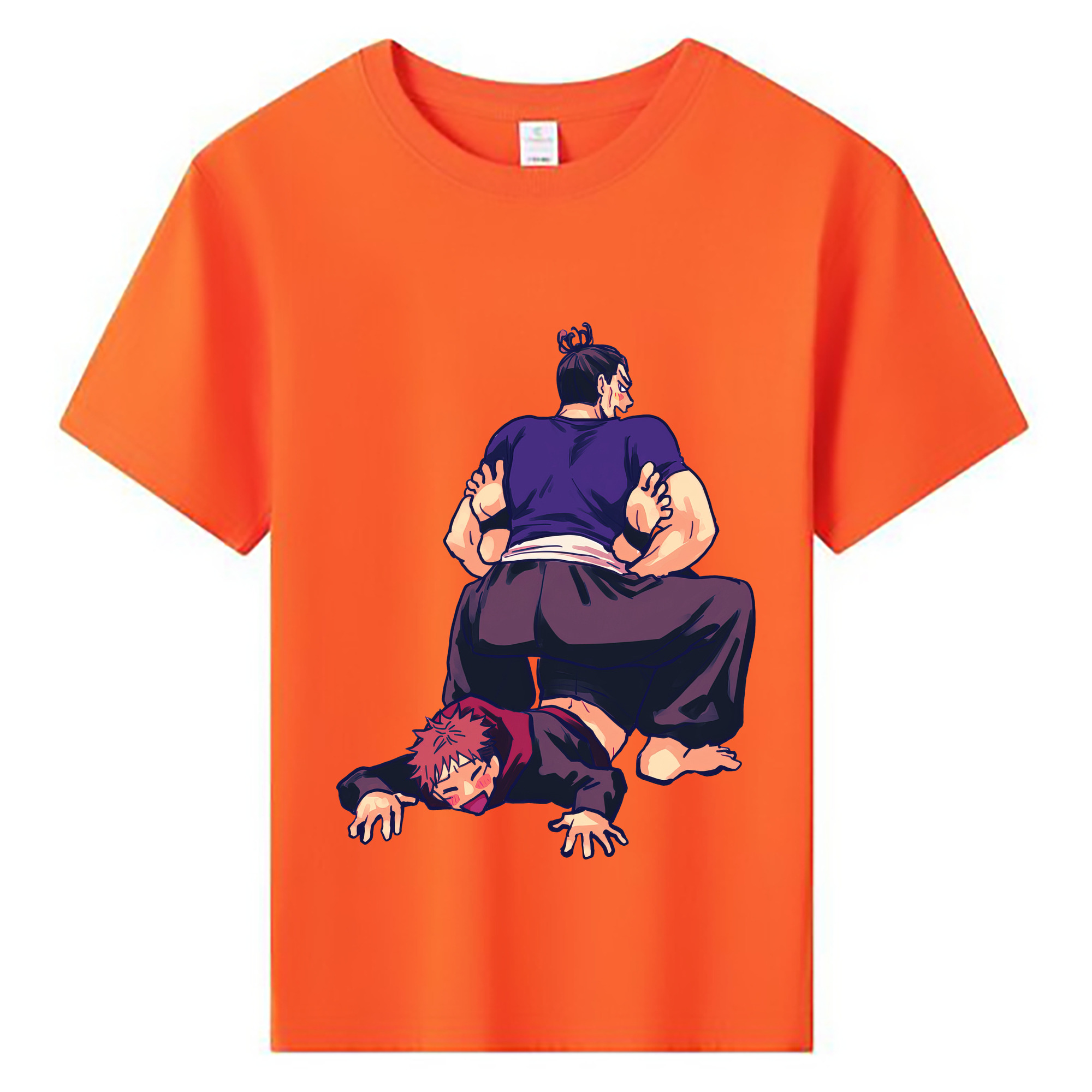 （画像用） 呪術廻戦 Jujutsu Kaisen 綿100％キッズTシャツ（フロントプリント）