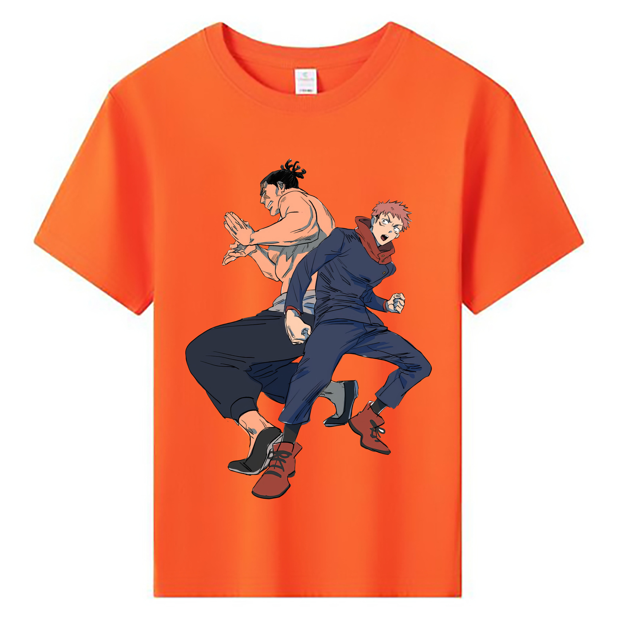 （画像用） 呪術廻戦 Jujutsu Kaisen 綿100％キッズTシャツ（フロントプリント）
