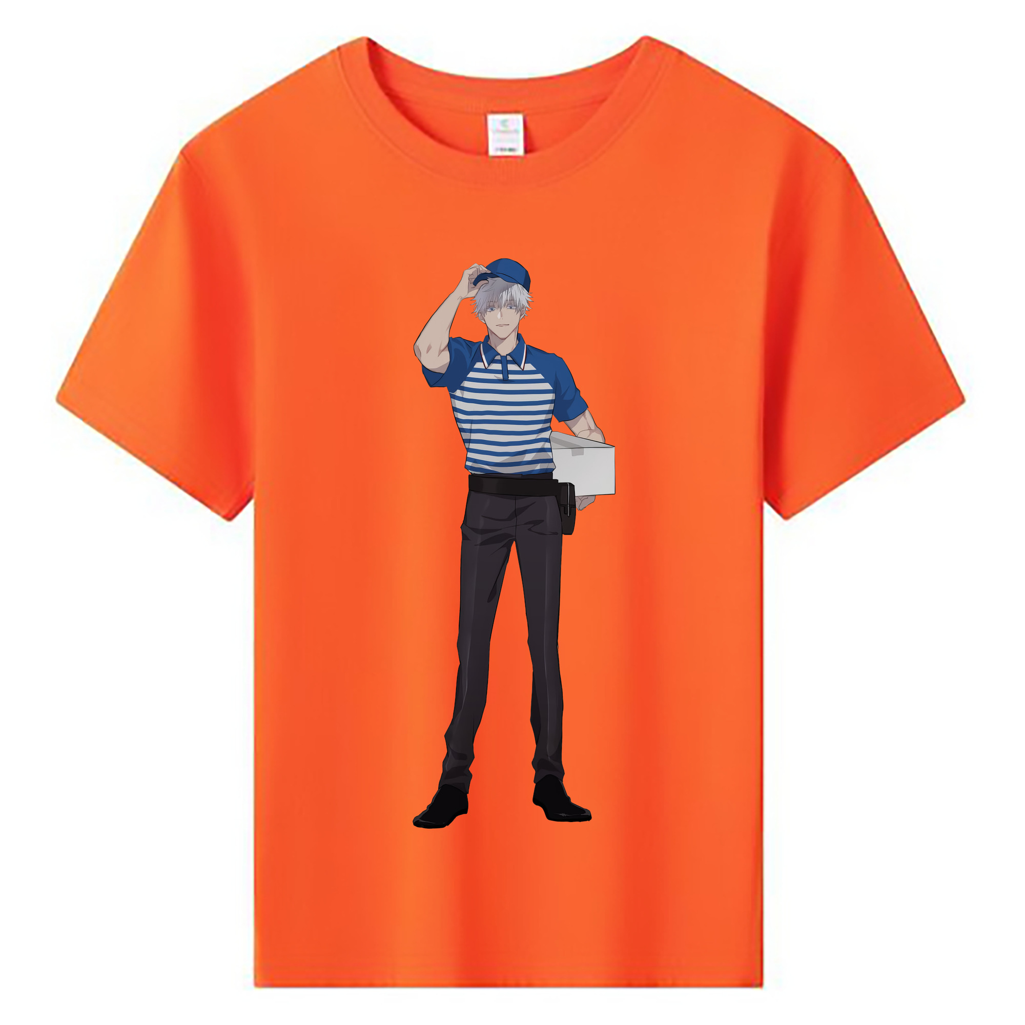 （画像用） 呪術廻戦 Jujutsu Kaisen 綿100％キッズTシャツ（フロントプリント）