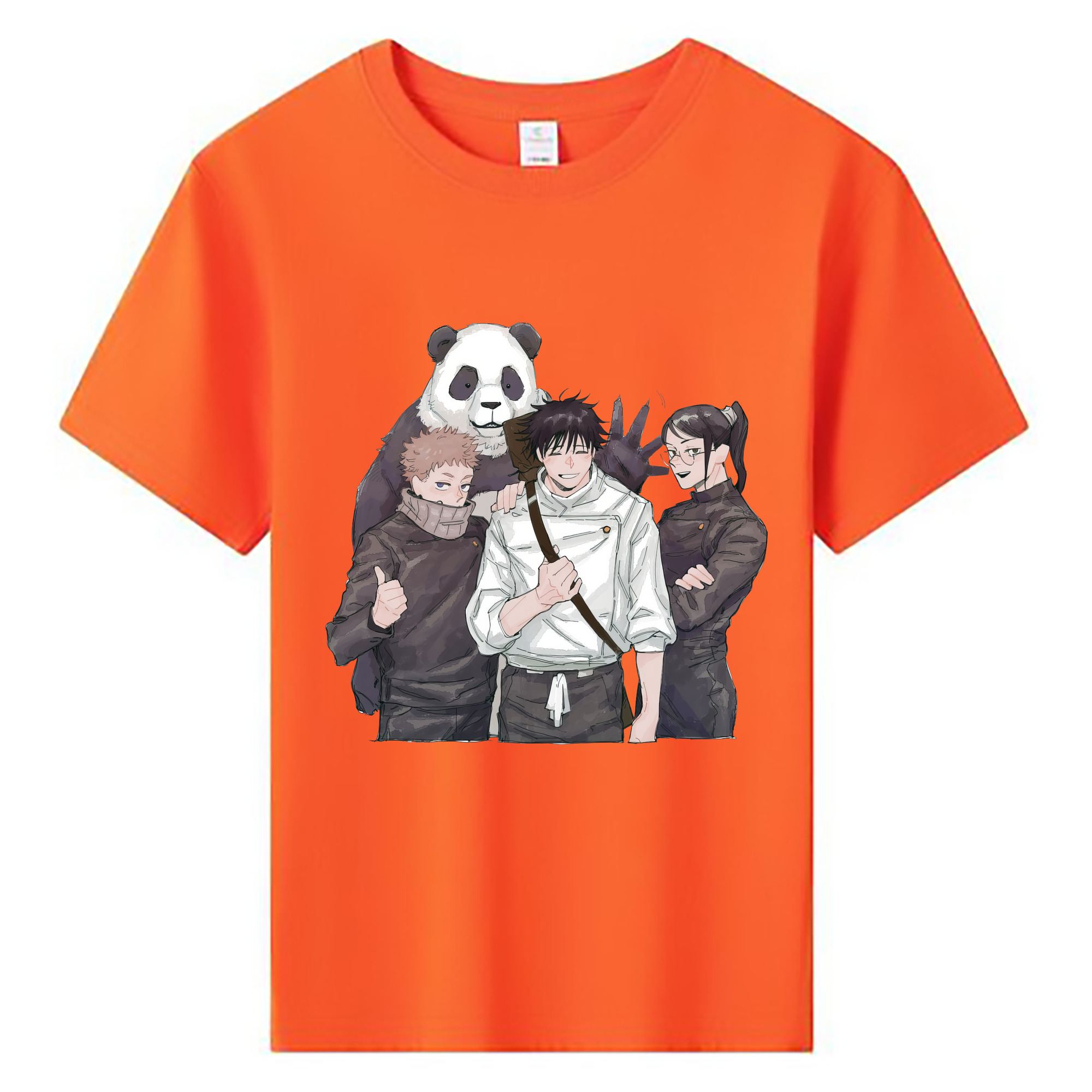 （画像用） 呪術廻戦 Jujutsu Kaisen 綿100％キッズTシャツ（フロントプリント）