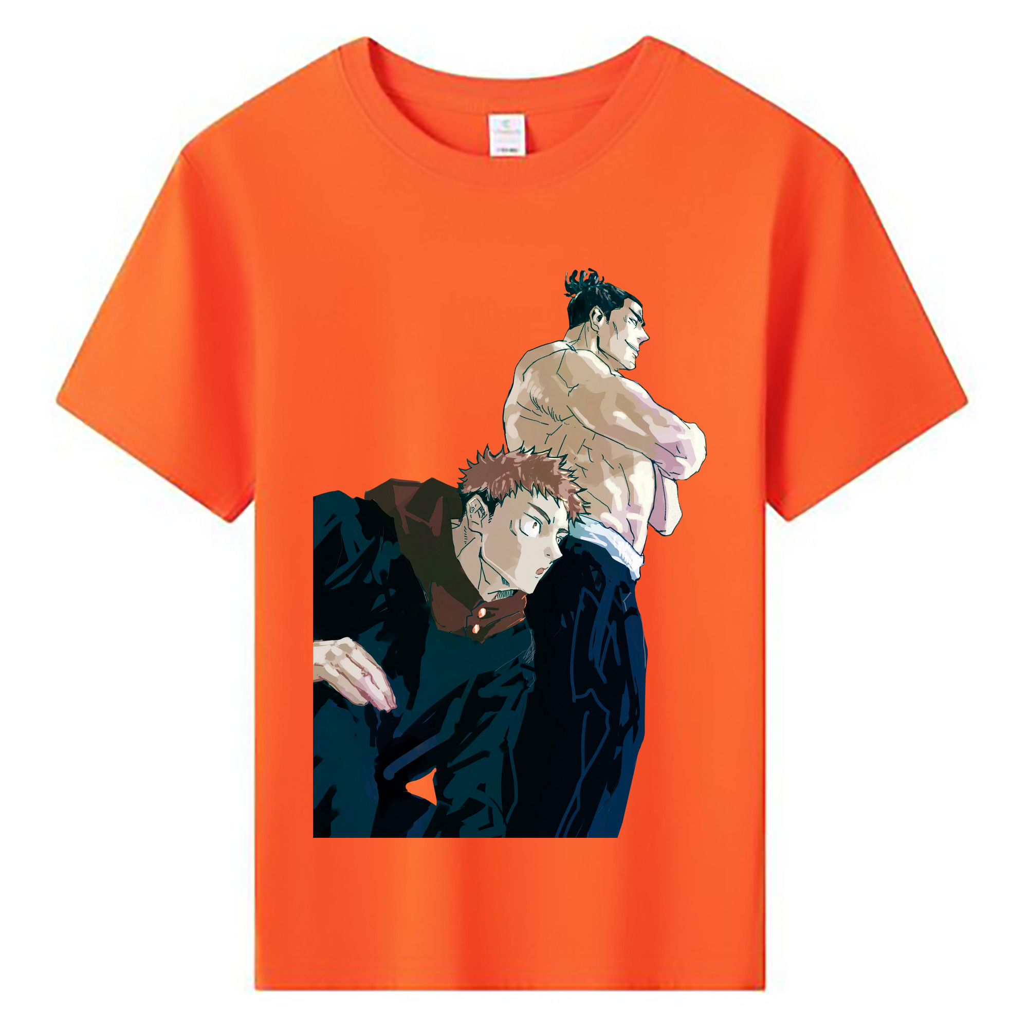 （画像用） 呪術廻戦 Jujutsu Kaisen 綿100％キッズTシャツ（フロントプリント）