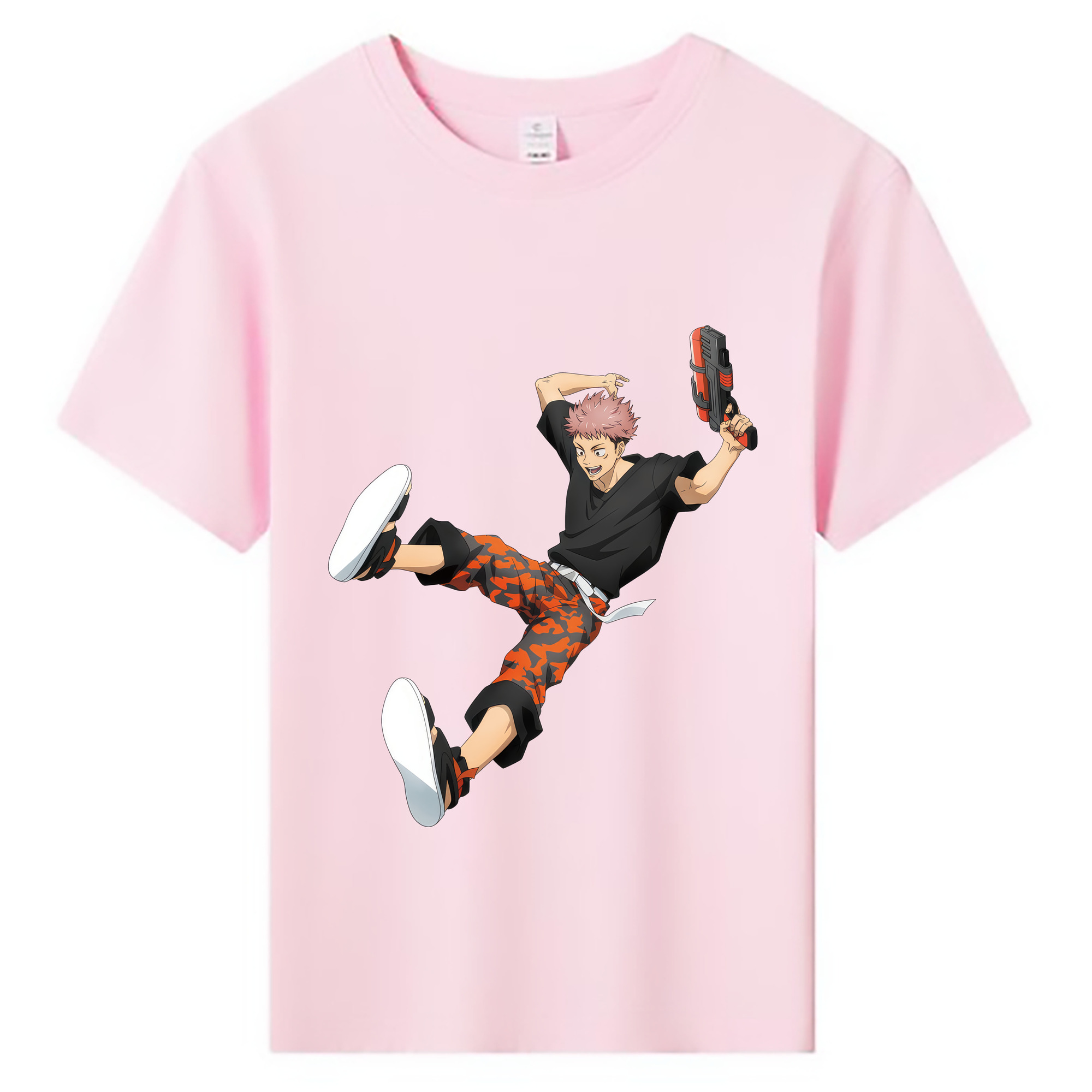 （画像用） 呪術廻戦 Jujutsu Kaisen 綿100％キッズTシャツ（フロントプリント）