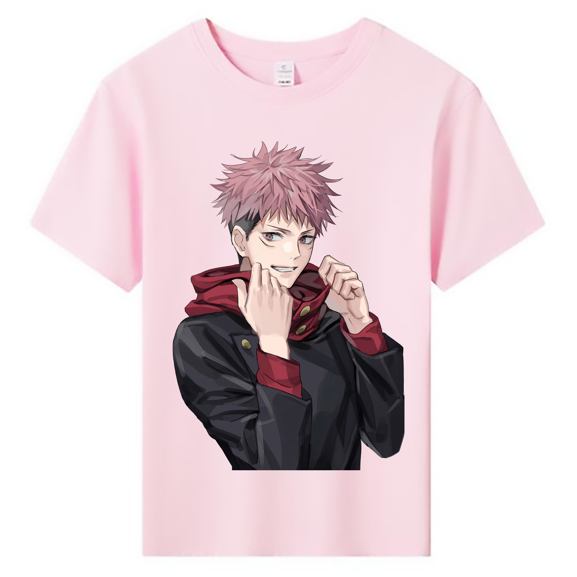 （画像用） 呪術廻戦 Jujutsu Kaisen 綿100％キッズTシャツ（フロントプリント）
