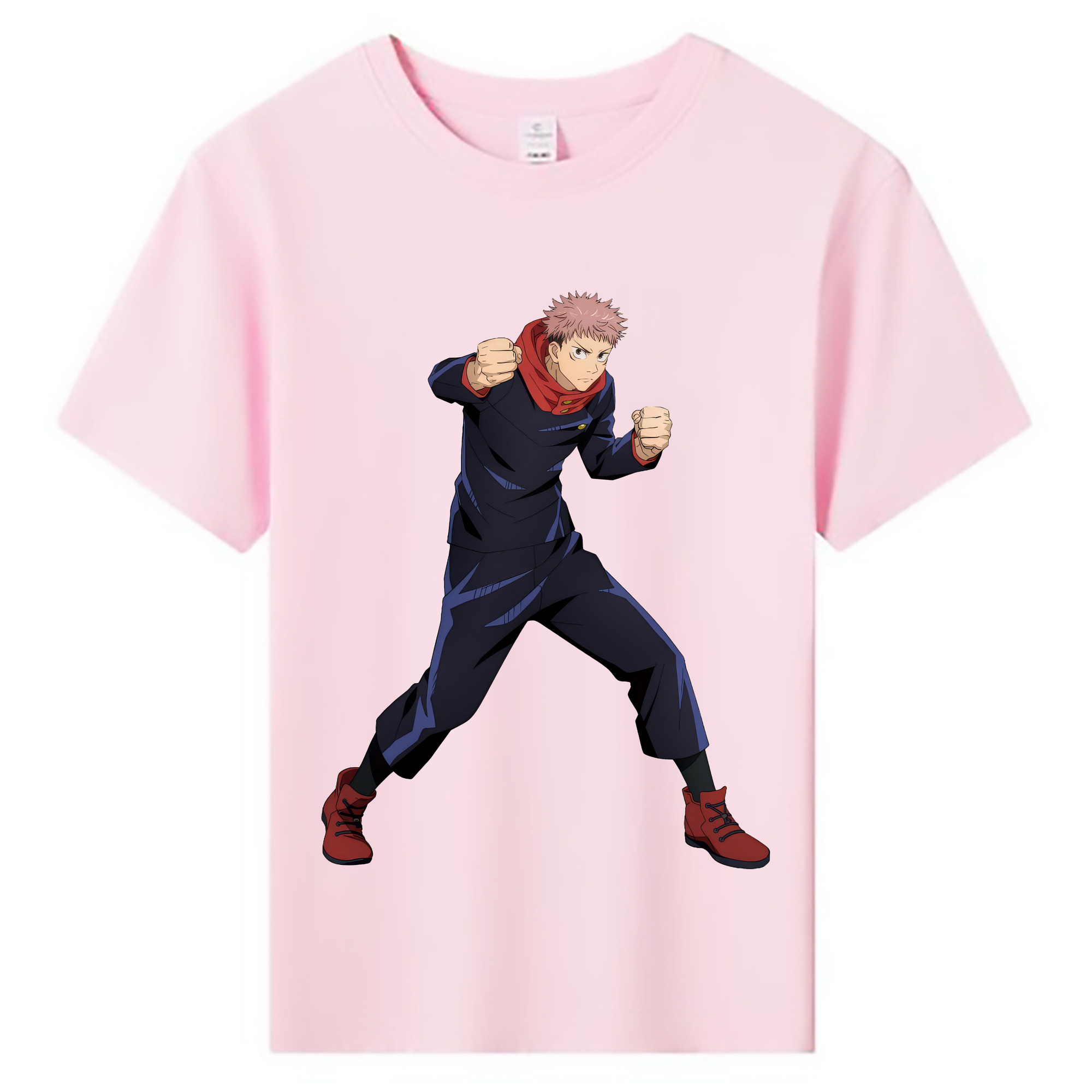 （画像用） 呪術廻戦 Jujutsu Kaisen 綿100％キッズTシャツ（フロントプリント）