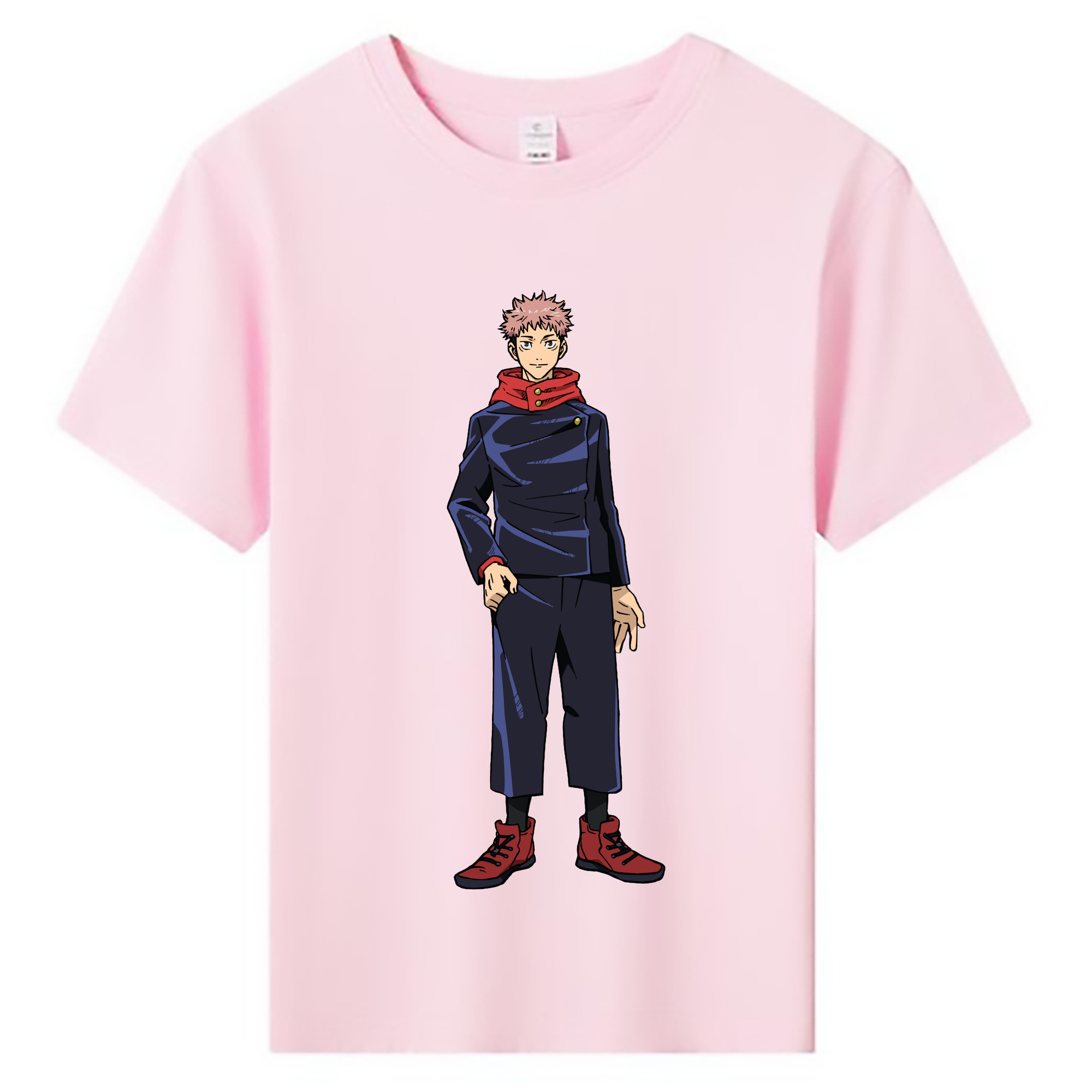 （画像用） 呪術廻戦 Jujutsu Kaisen 綿100％キッズTシャツ（フロントプリント）