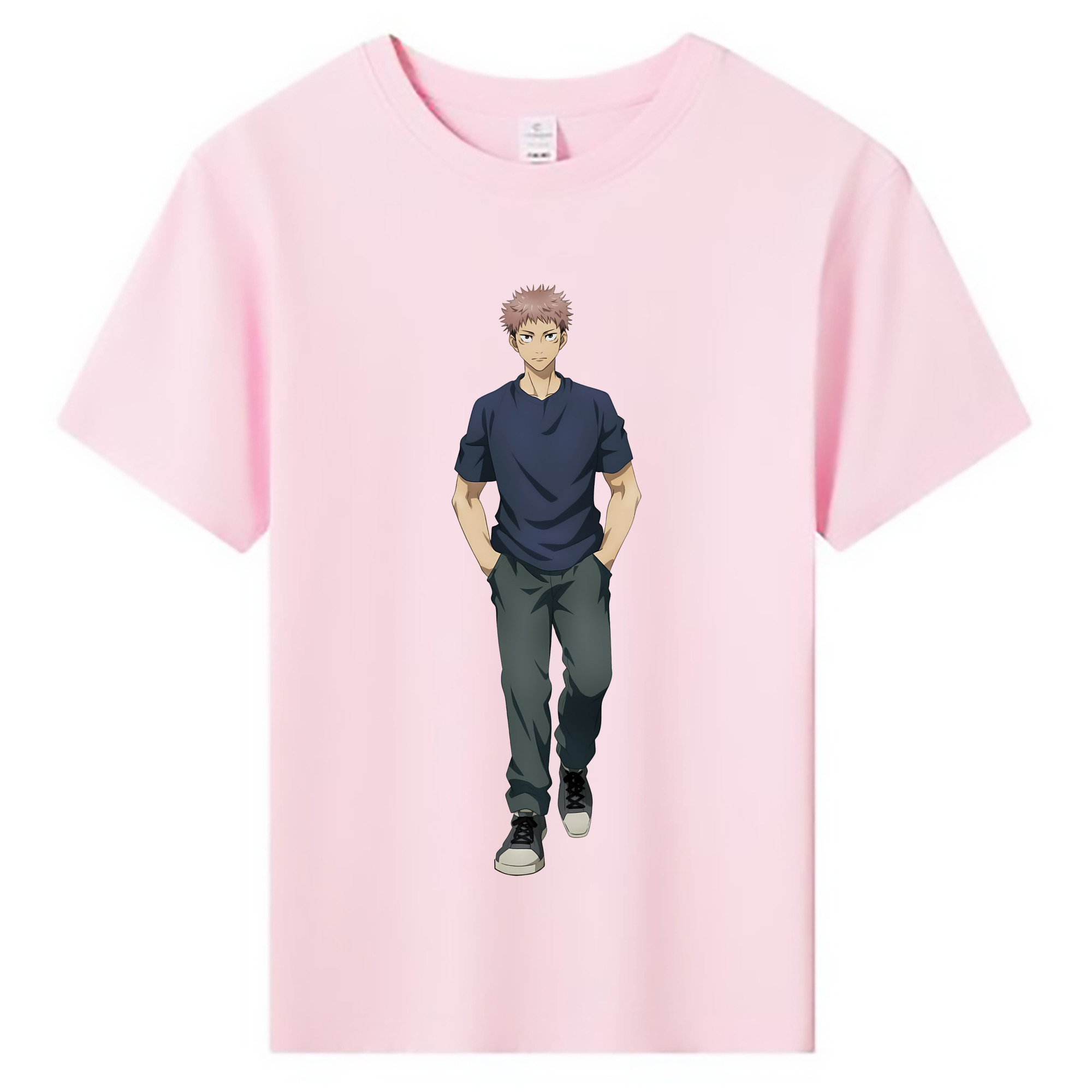 （画像用） 呪術廻戦 Jujutsu Kaisen 綿100％キッズTシャツ（フロントプリント）