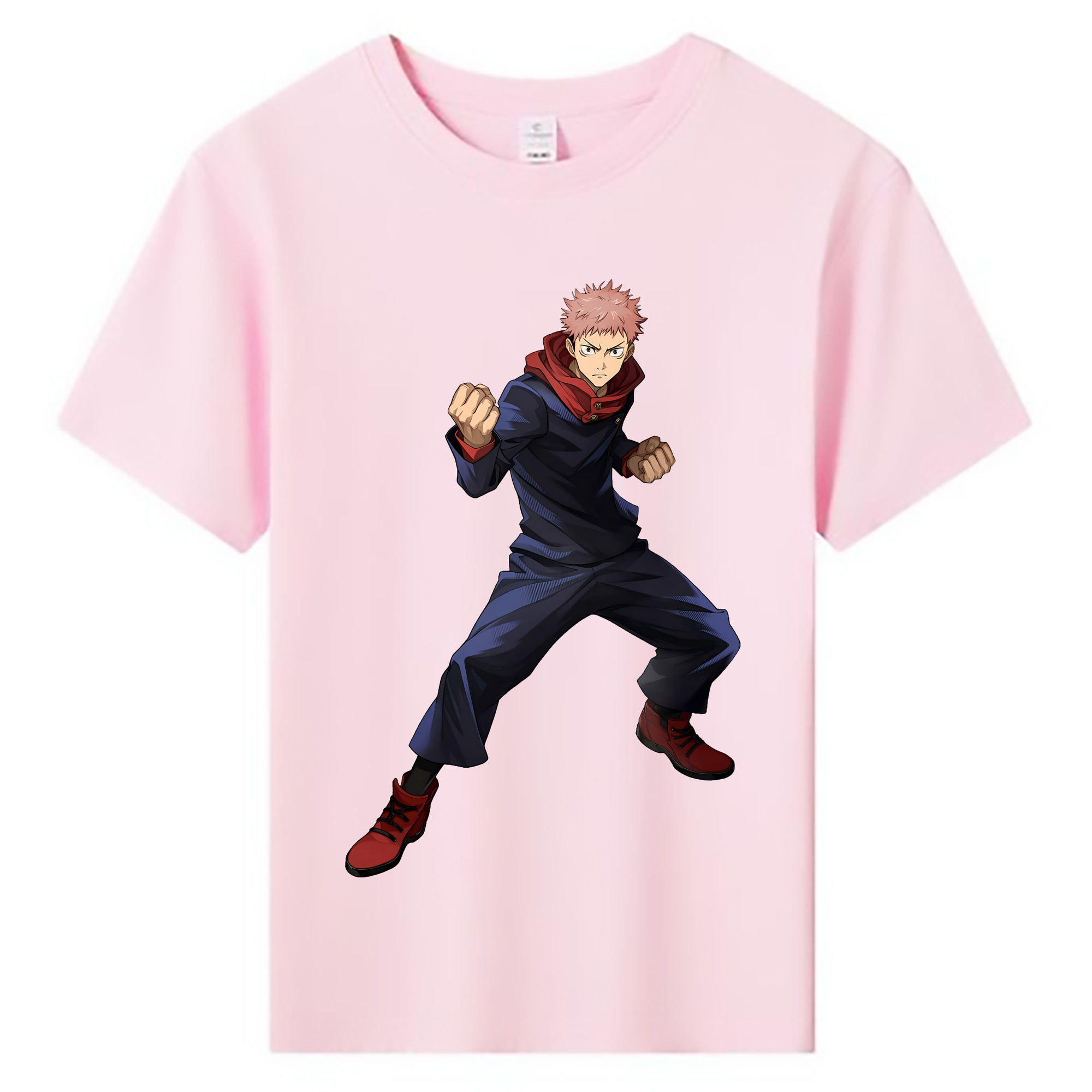 （画像用） 呪術廻戦 Jujutsu Kaisen 綿100％キッズTシャツ（フロントプリント）