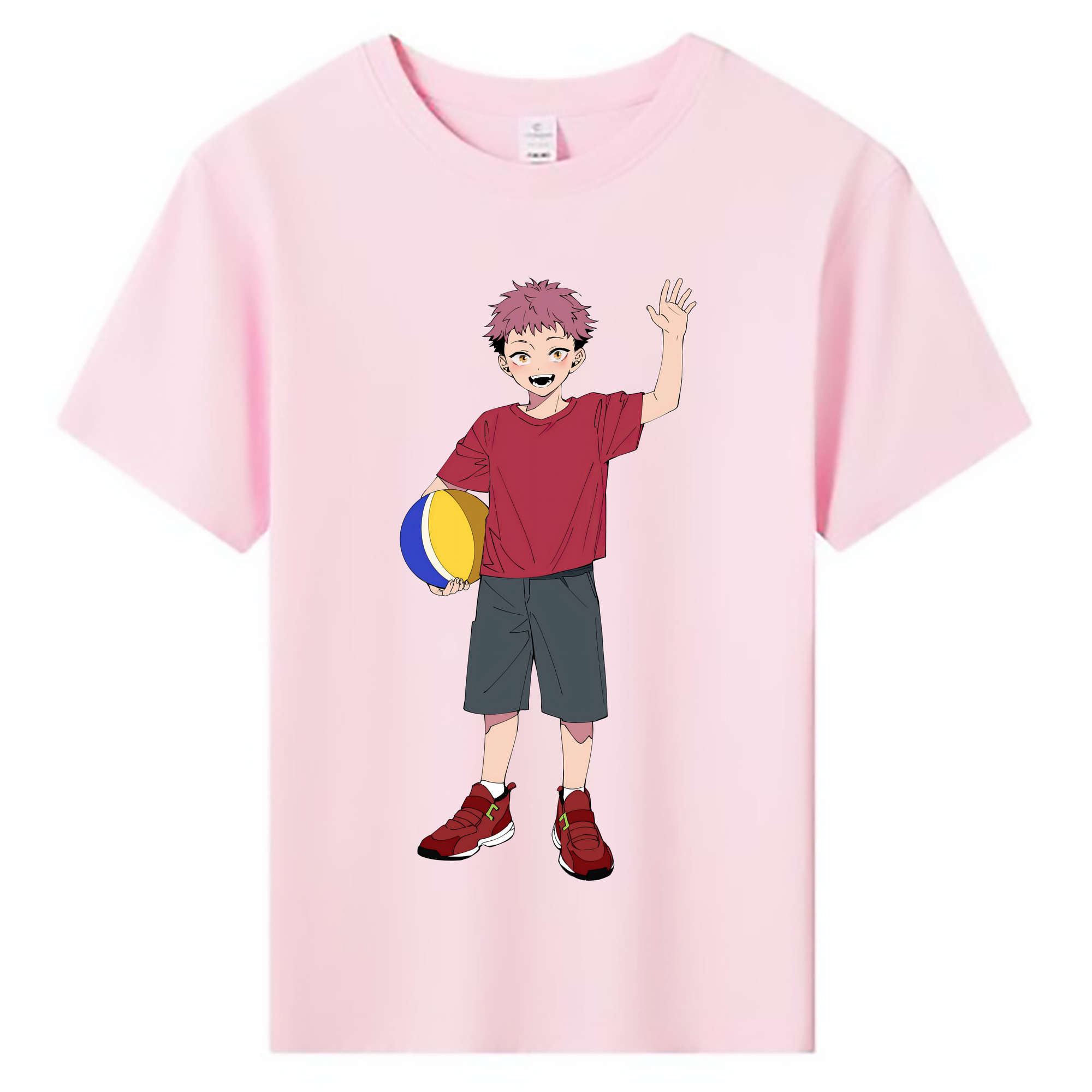 （画像用） 呪術廻戦 Jujutsu Kaisen 綿100％キッズTシャツ（フロントプリント）