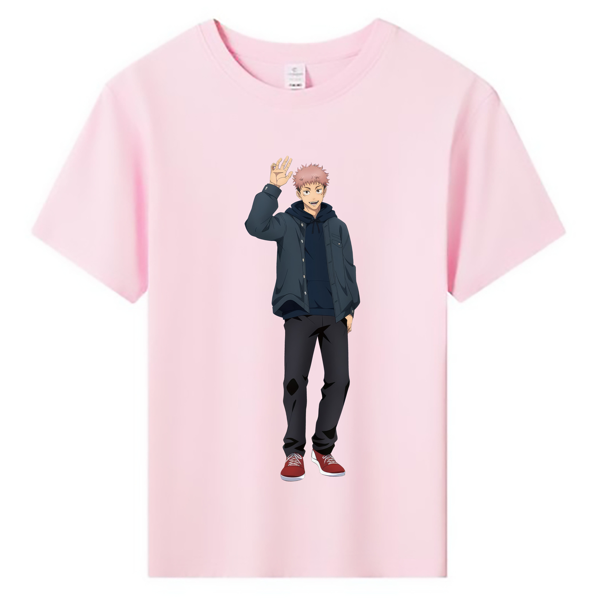 （画像用） 呪術廻戦 Jujutsu Kaisen 綿100％キッズTシャツ（フロントプリント）
