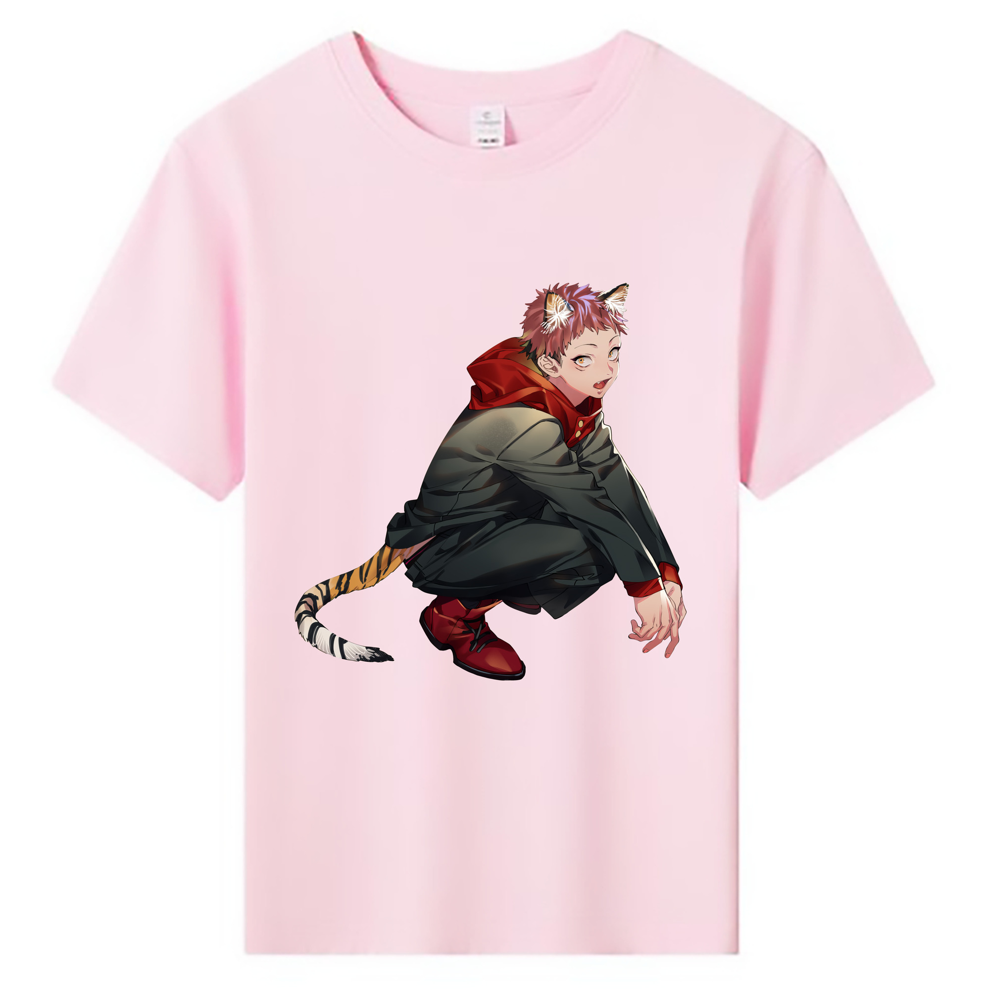 （画像用） 呪術廻戦 Jujutsu Kaisen 綿100％キッズTシャツ（フロントプリント）