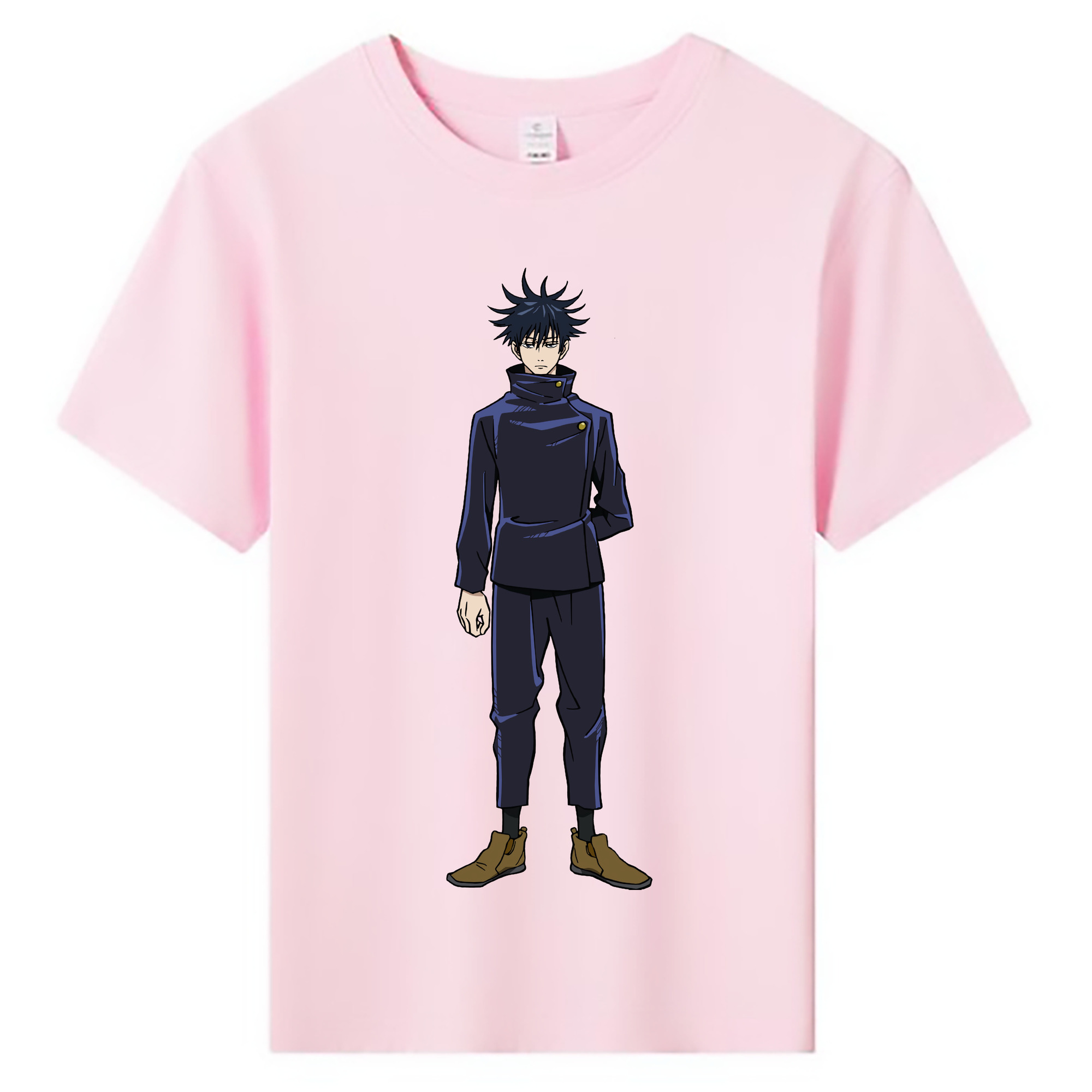 （画像用） 呪術廻戦 Jujutsu Kaisen 綿100％キッズTシャツ（フロントプリント）