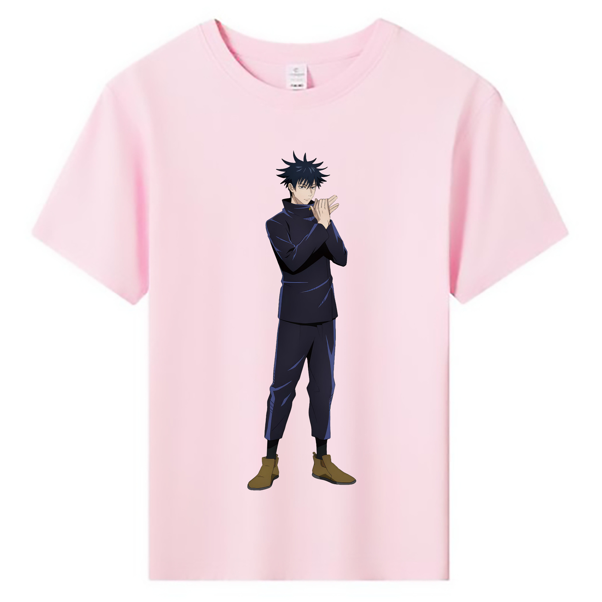 （画像用） 呪術廻戦 Jujutsu Kaisen 綿100％キッズTシャツ（フロントプリント）