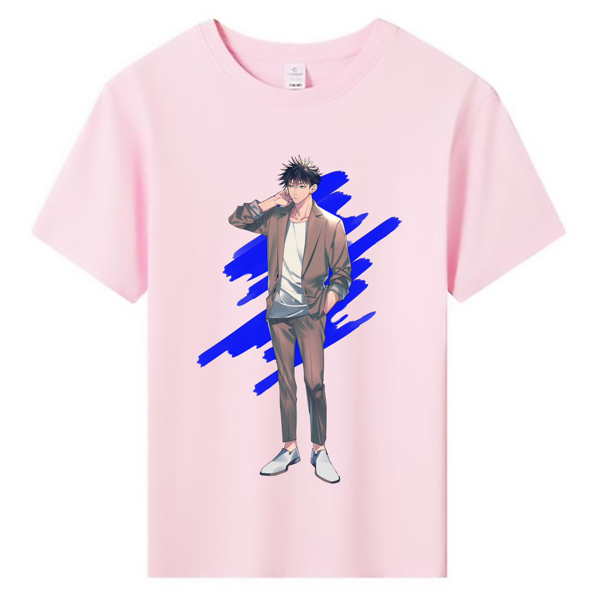 （画像用） 呪術廻戦 Jujutsu Kaisen 綿100％キッズTシャツ（フロントプリント）
