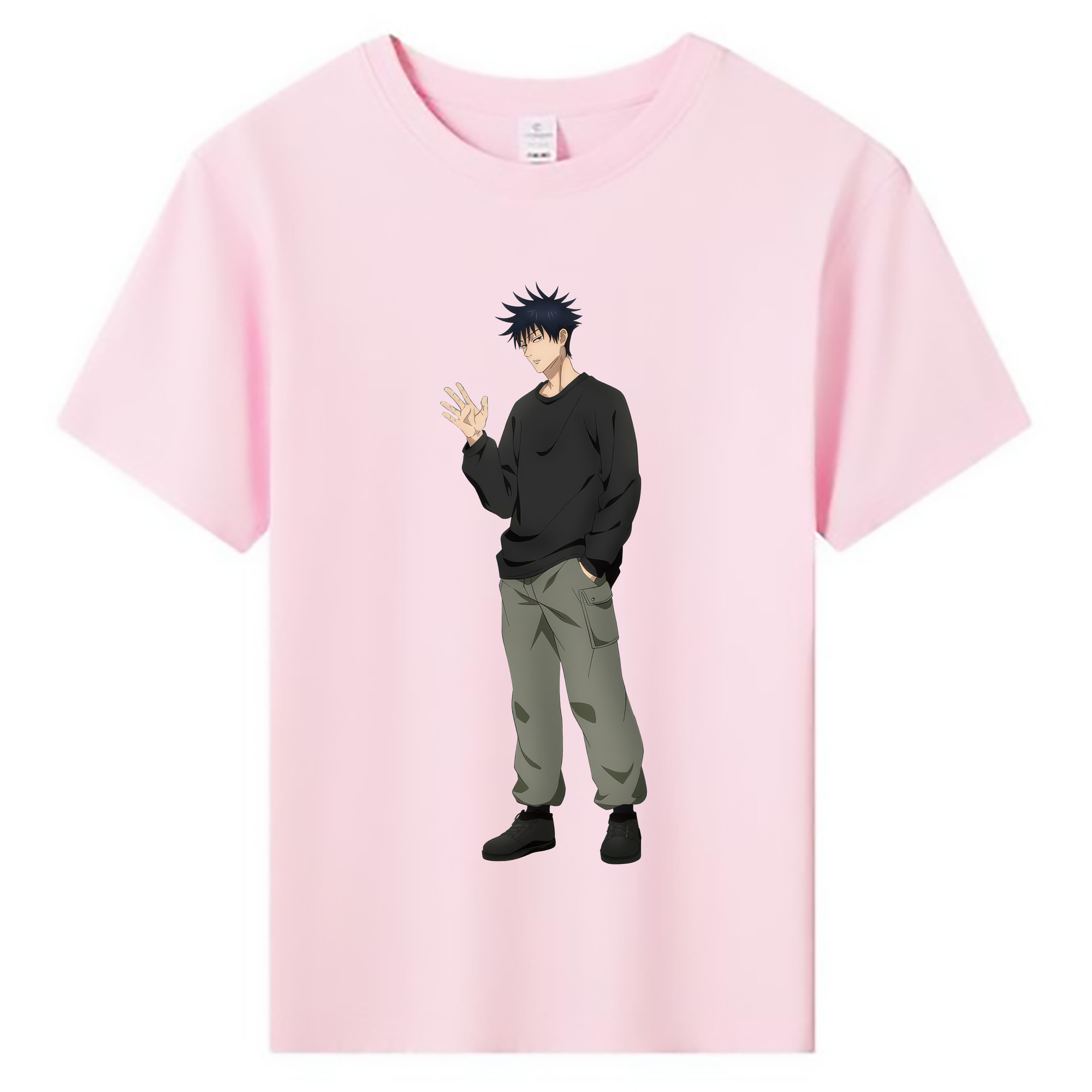 （画像用） 呪術廻戦 Jujutsu Kaisen 綿100％キッズTシャツ（フロントプリント）