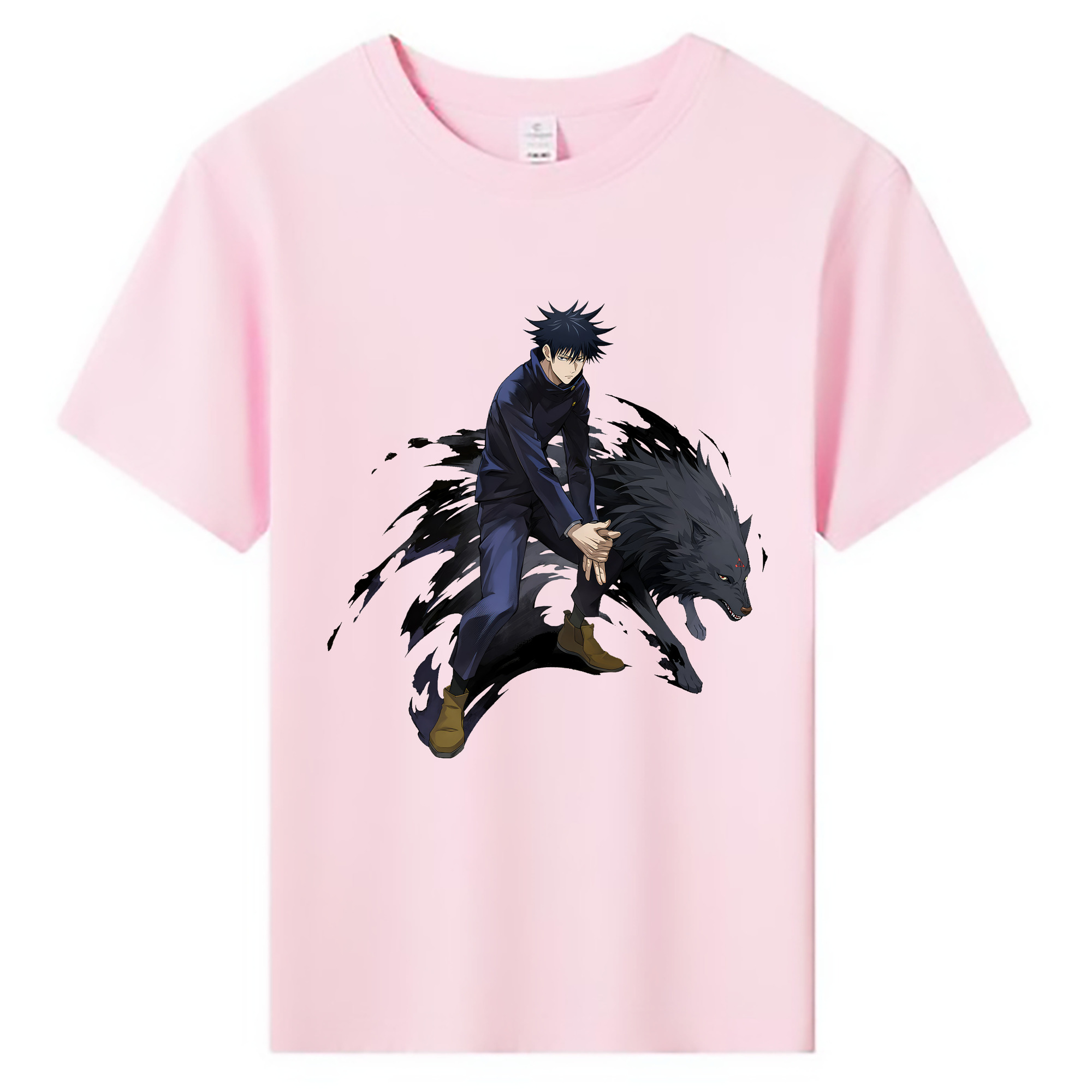 （画像用） 呪術廻戦 Jujutsu Kaisen 綿100％キッズTシャツ（フロントプリント）