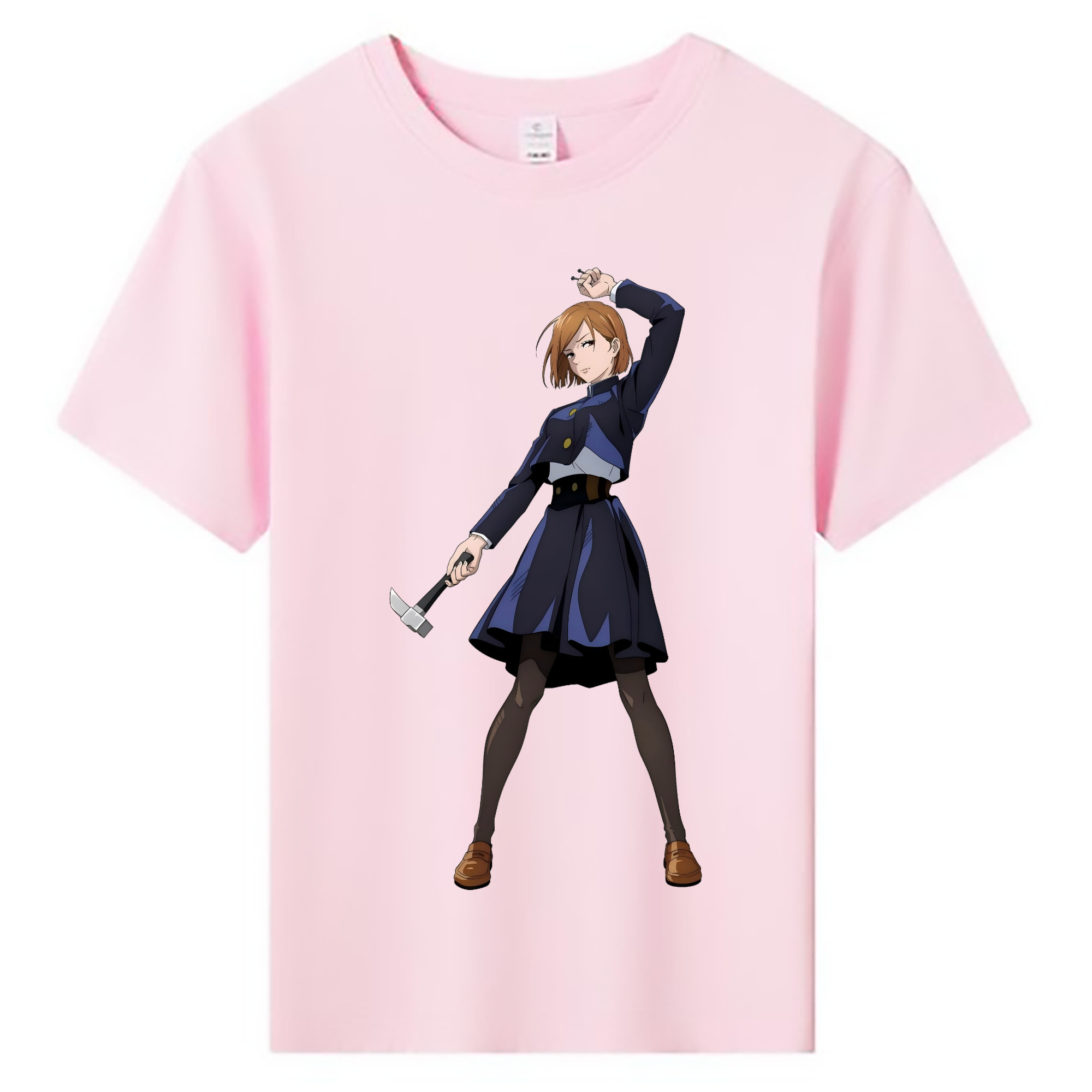 （画像用） 呪術廻戦 Jujutsu Kaisen 綿100％キッズTシャツ（フロントプリント）