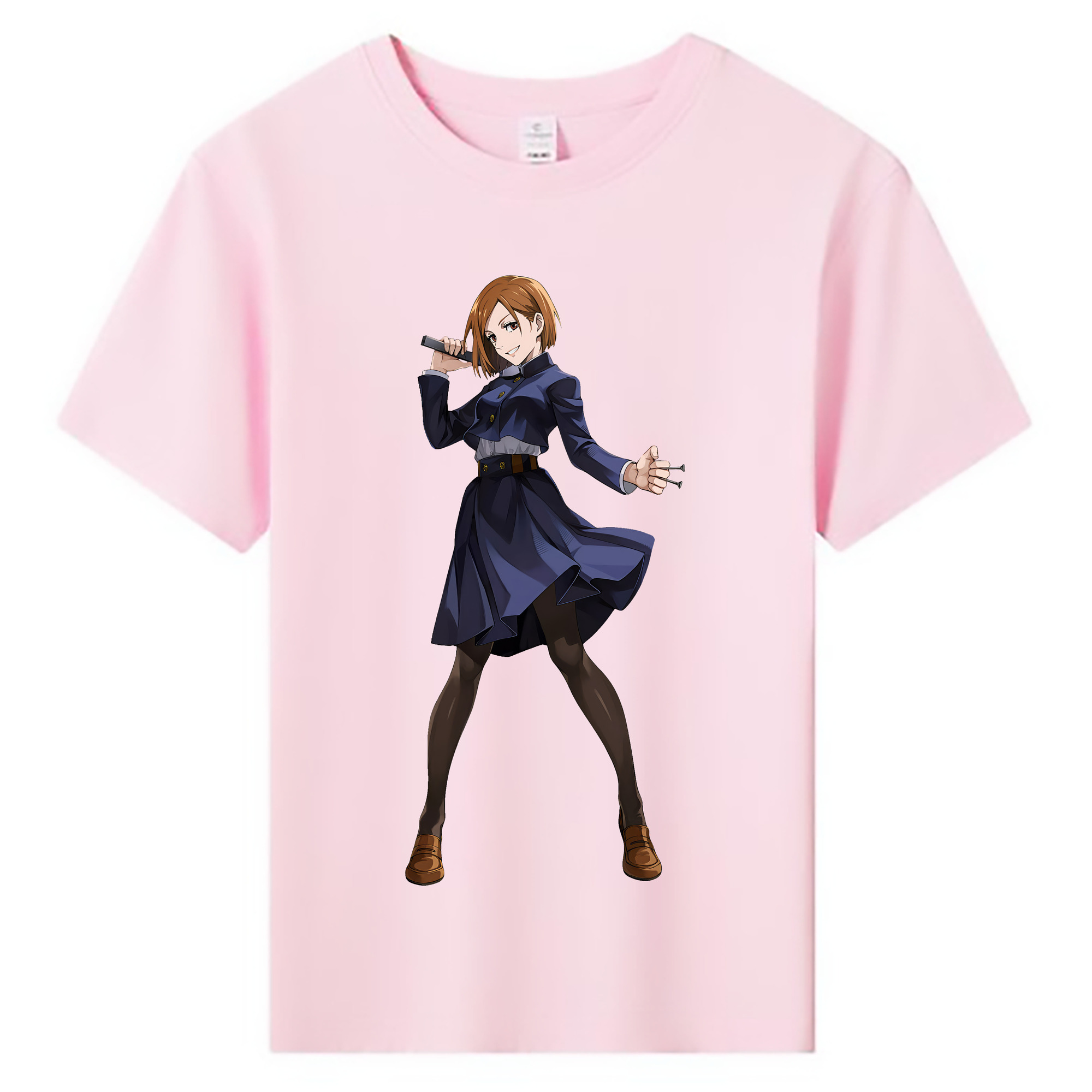 （画像用） 呪術廻戦 Jujutsu Kaisen 綿100％キッズTシャツ（フロントプリント）
