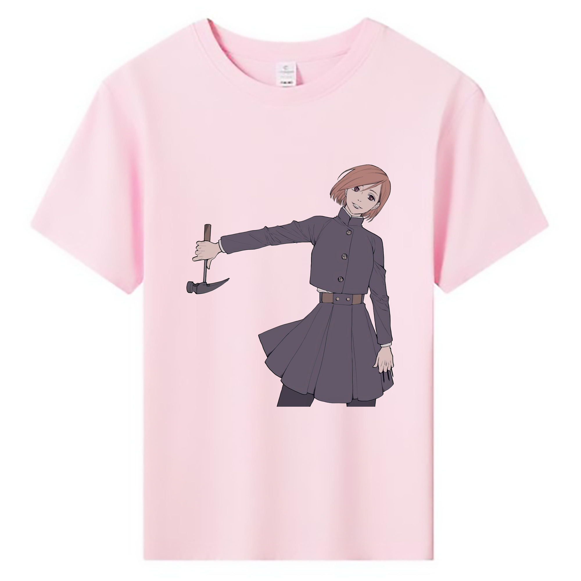 （画像用） 呪術廻戦 Jujutsu Kaisen 綿100％キッズTシャツ（フロントプリント）