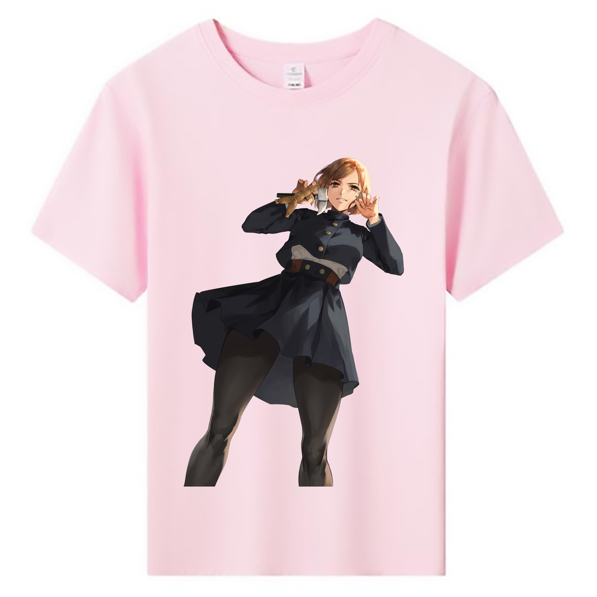 （画像用） 呪術廻戦 Jujutsu Kaisen 綿100％キッズTシャツ（フロントプリント）