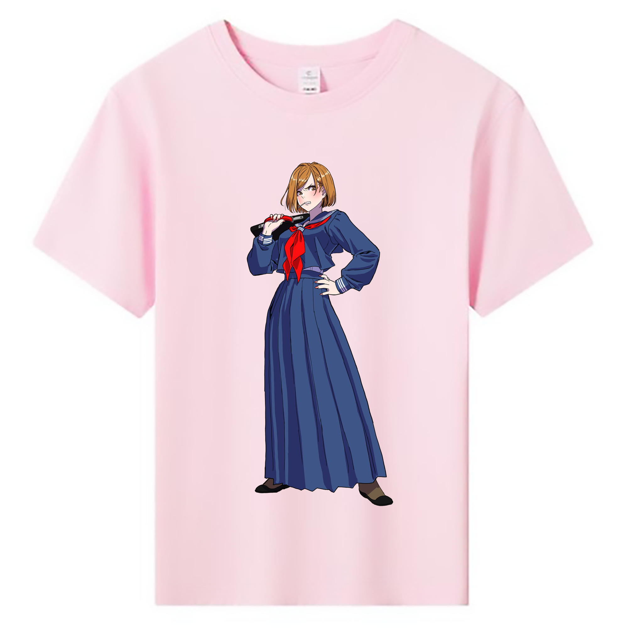 （画像用） 呪術廻戦 Jujutsu Kaisen 綿100％キッズTシャツ（フロントプリント）